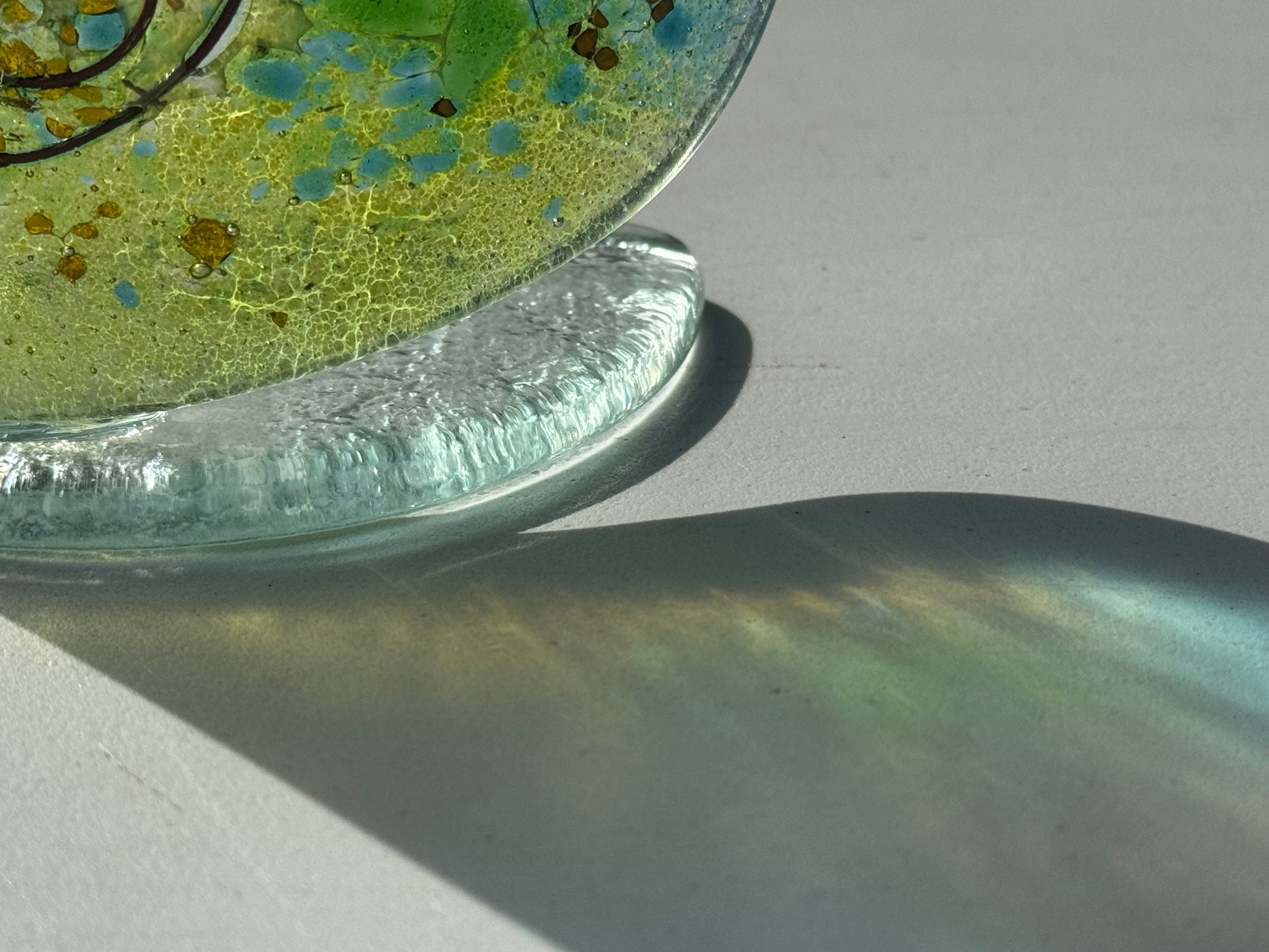 Light Green Aqua Heart Shaped Tealight Holder