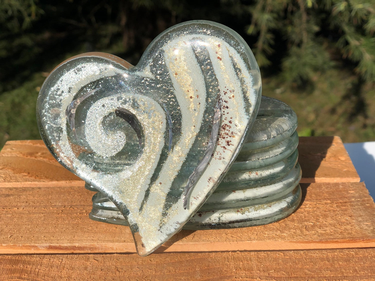 Crystal Coaster (Heart)
