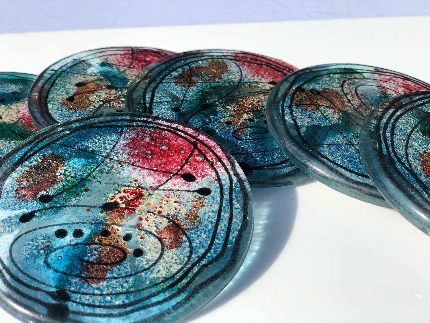 Galaxy Coasters (Round)
