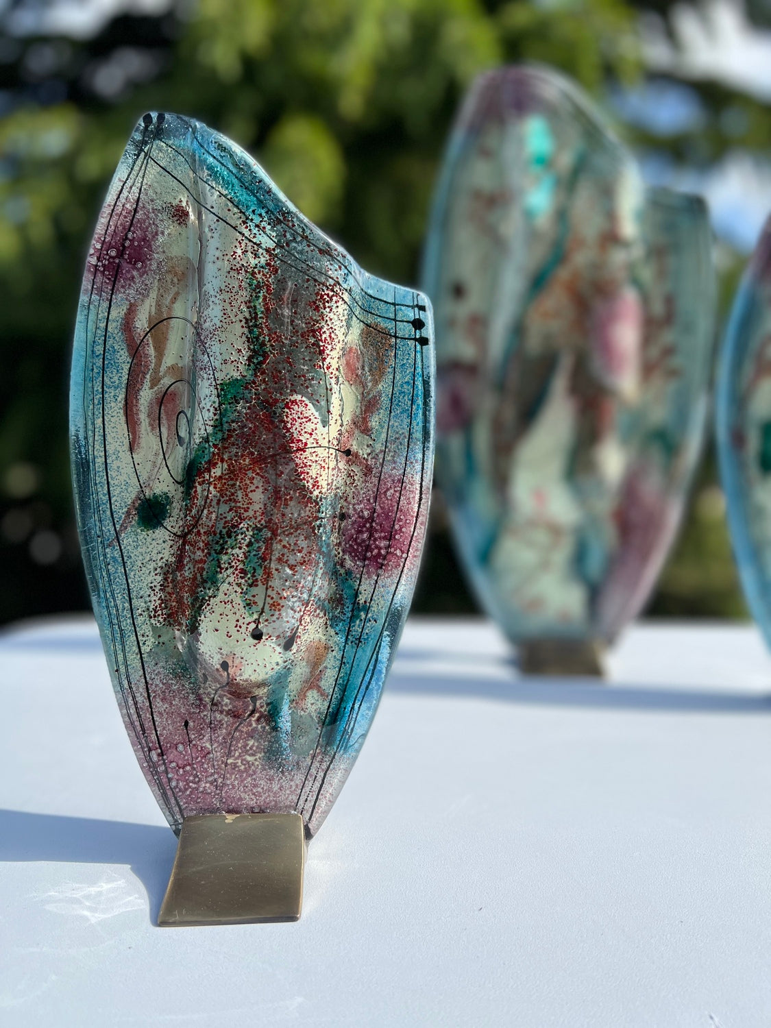 Galaxy Oval Vase