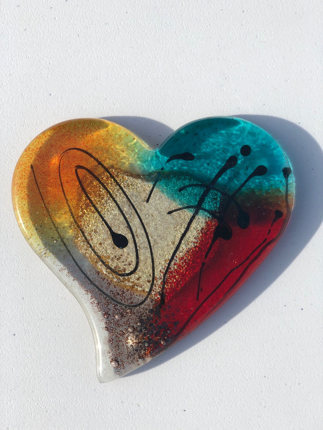 Mediterranean Coasters (Heart Shaped)