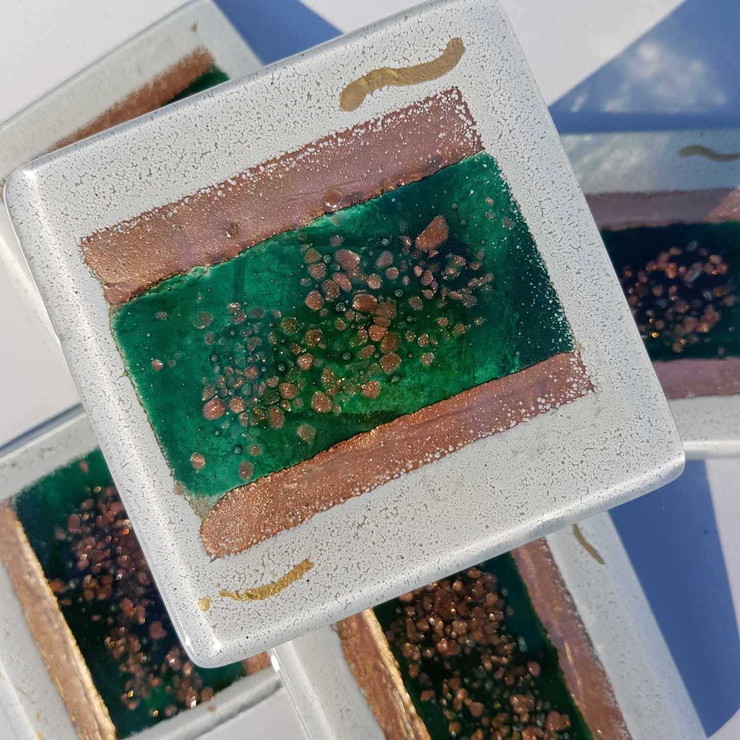 Thira Green Coasters