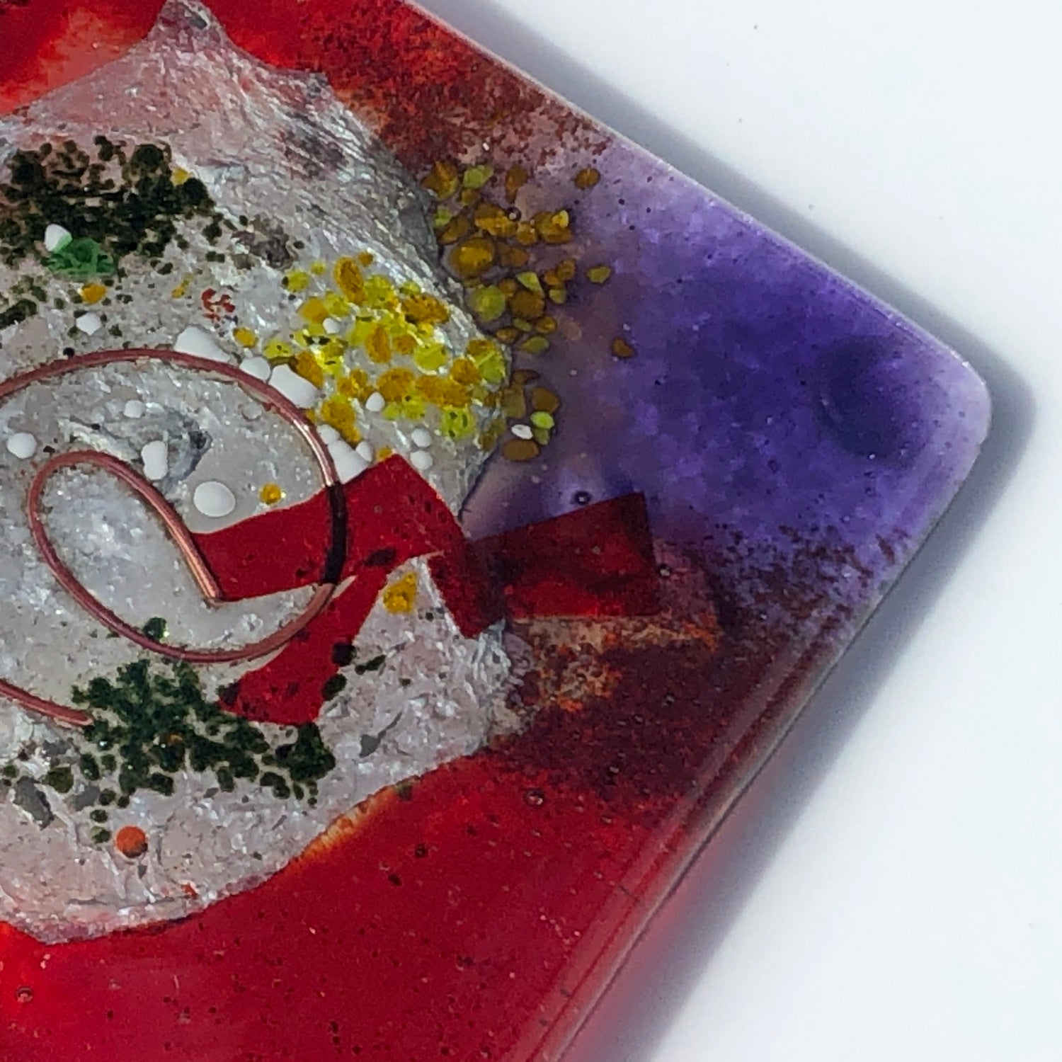 Opera Purple and Red Coaster (Square)