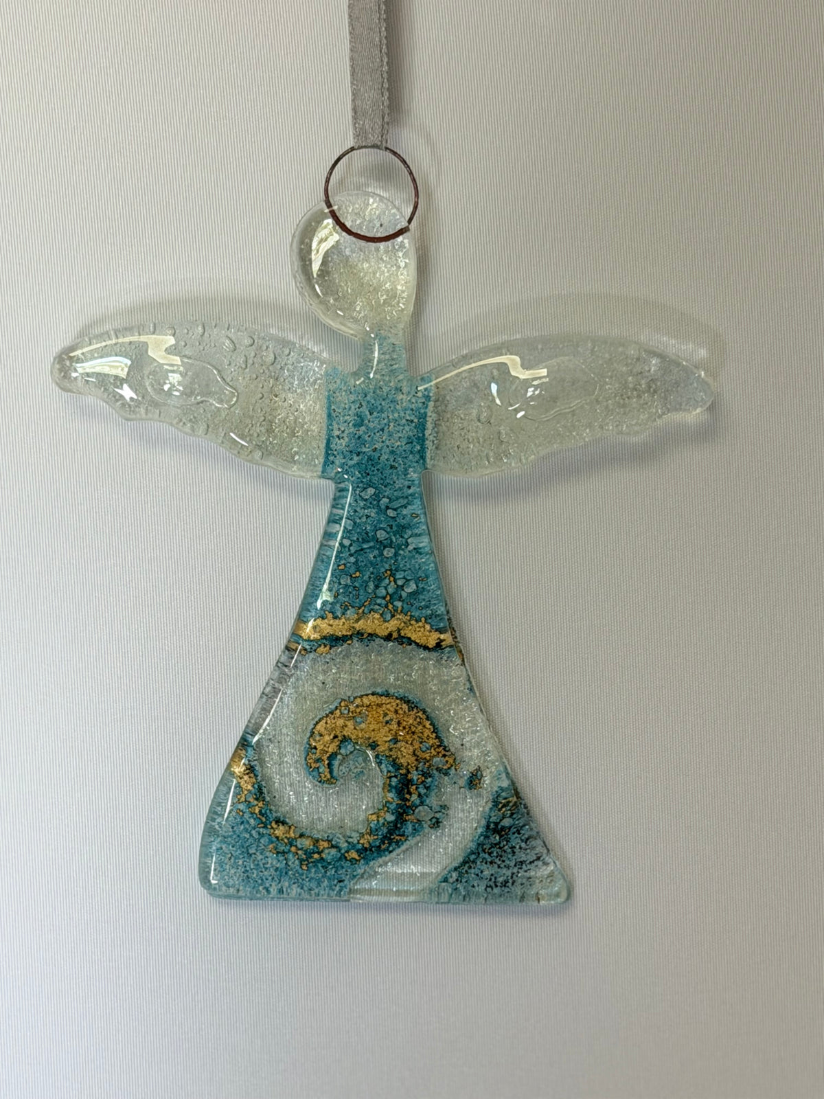 Angel - Blue & Gold (Hanging Decoration)