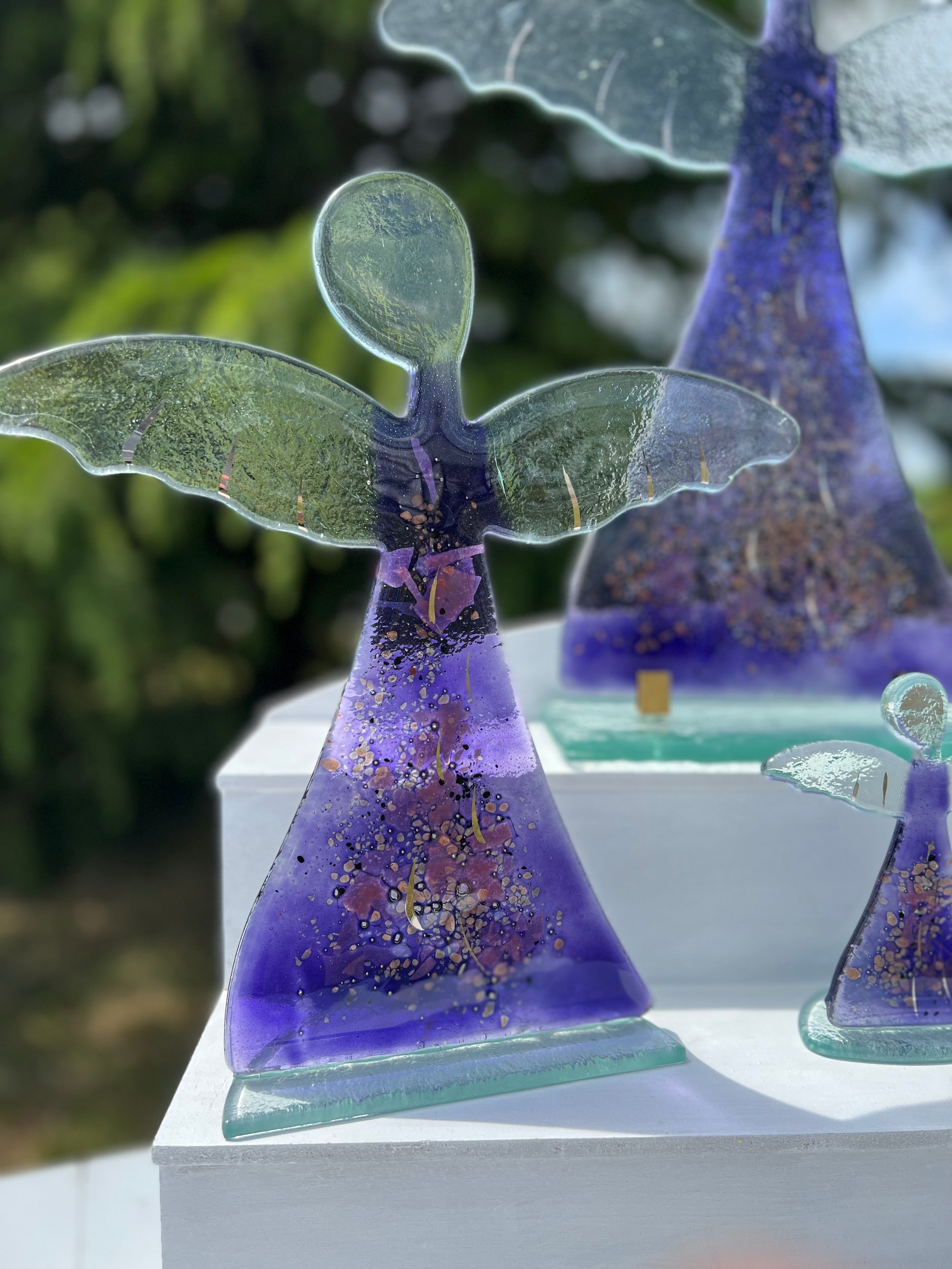 Angel - Mauve & Platinum