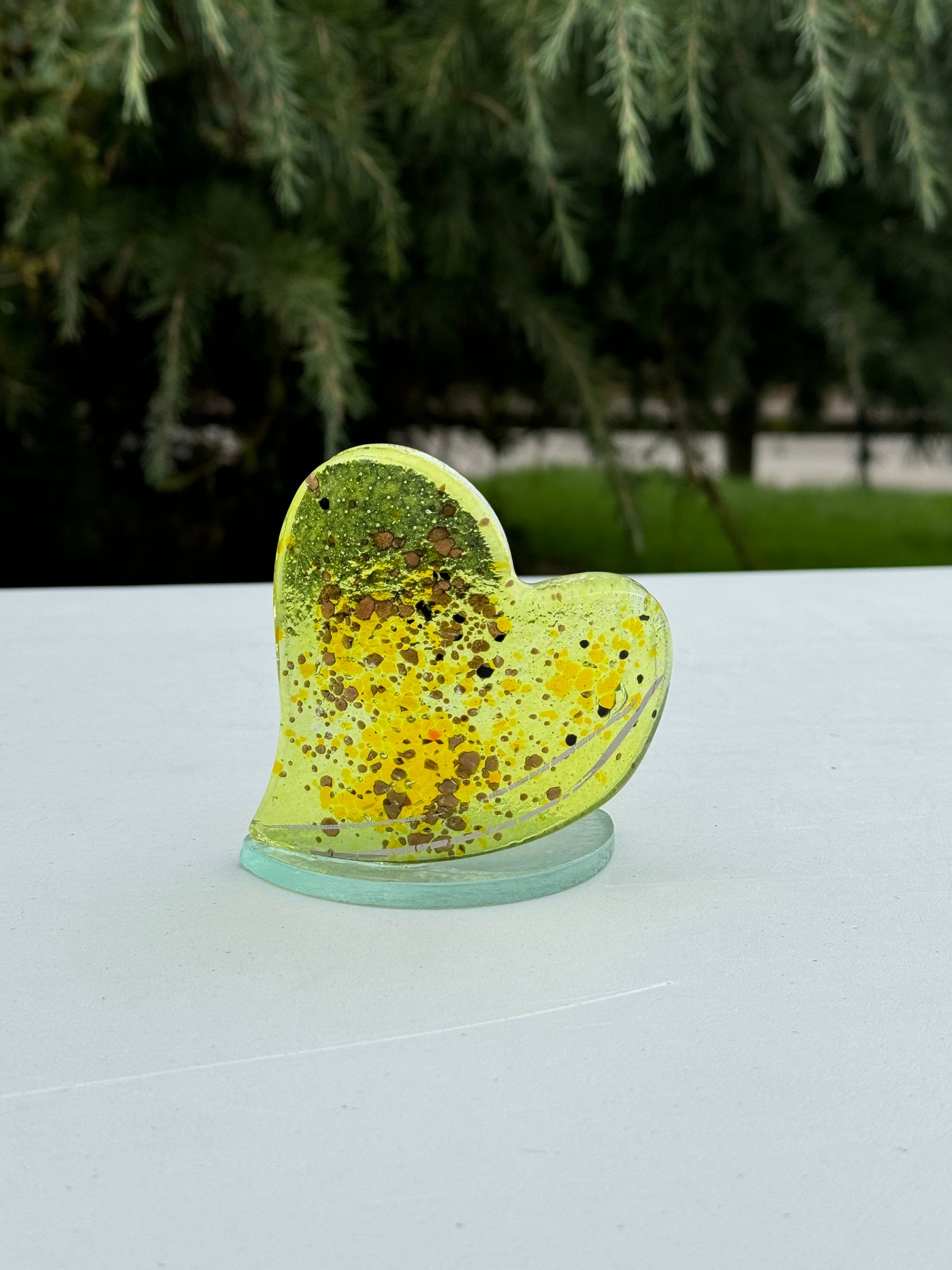 Citrus Heart Shaped Tealight Holder
