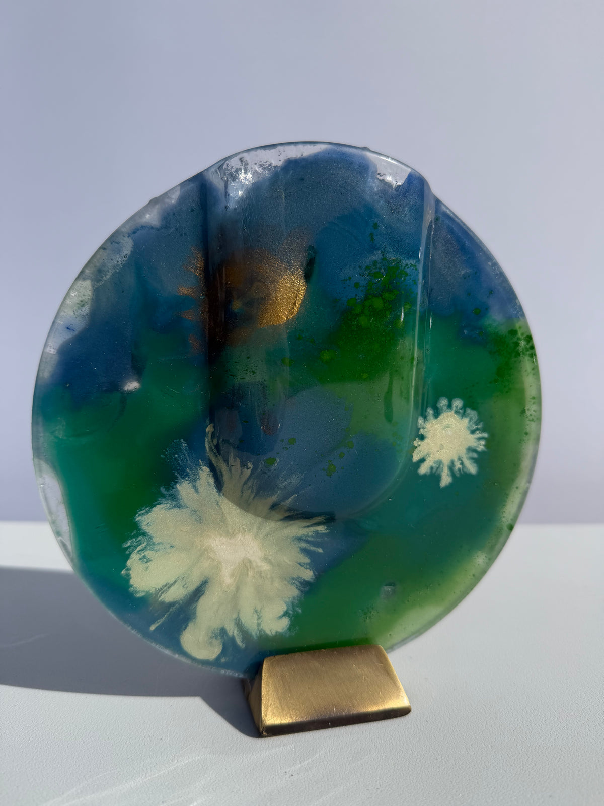 Sea Breeze Round Mini Vase
