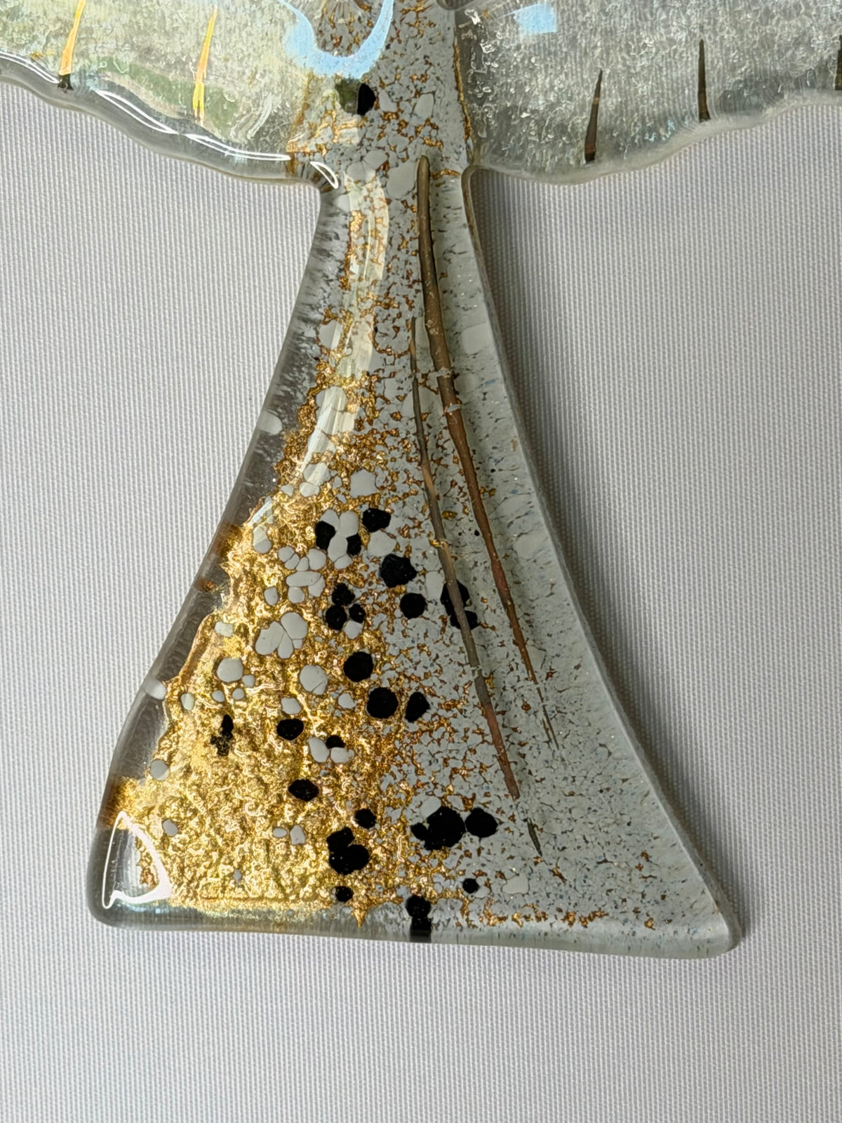 Angel - Golden Frost (Hanging Decoration)