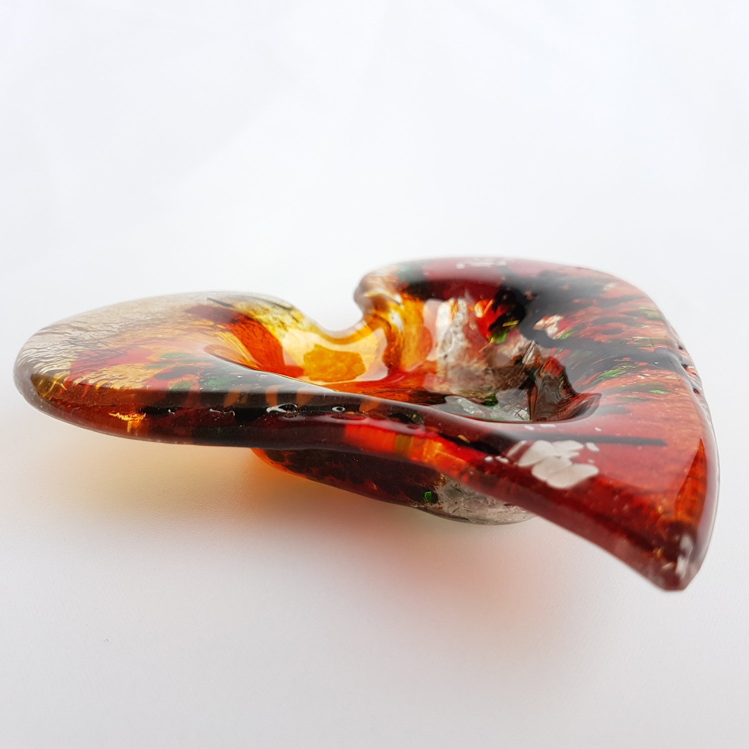 Tricolore Heart Tealight Dish