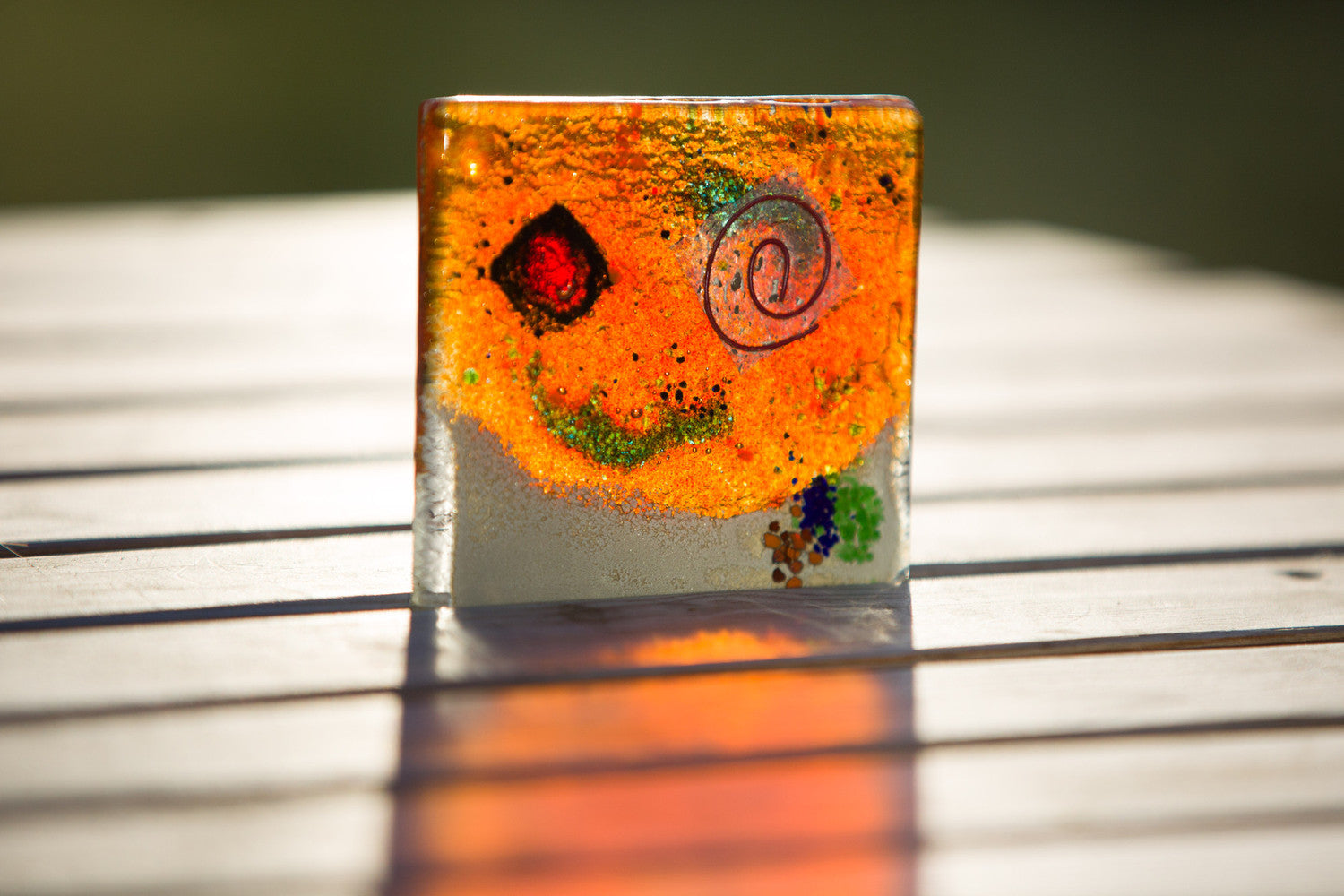 Orange Zest Coasters (Square)