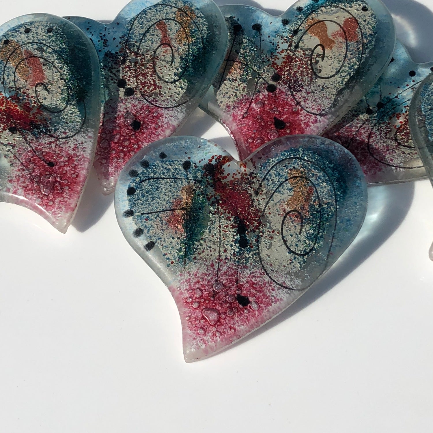 Galaxy Coasters (Heart)