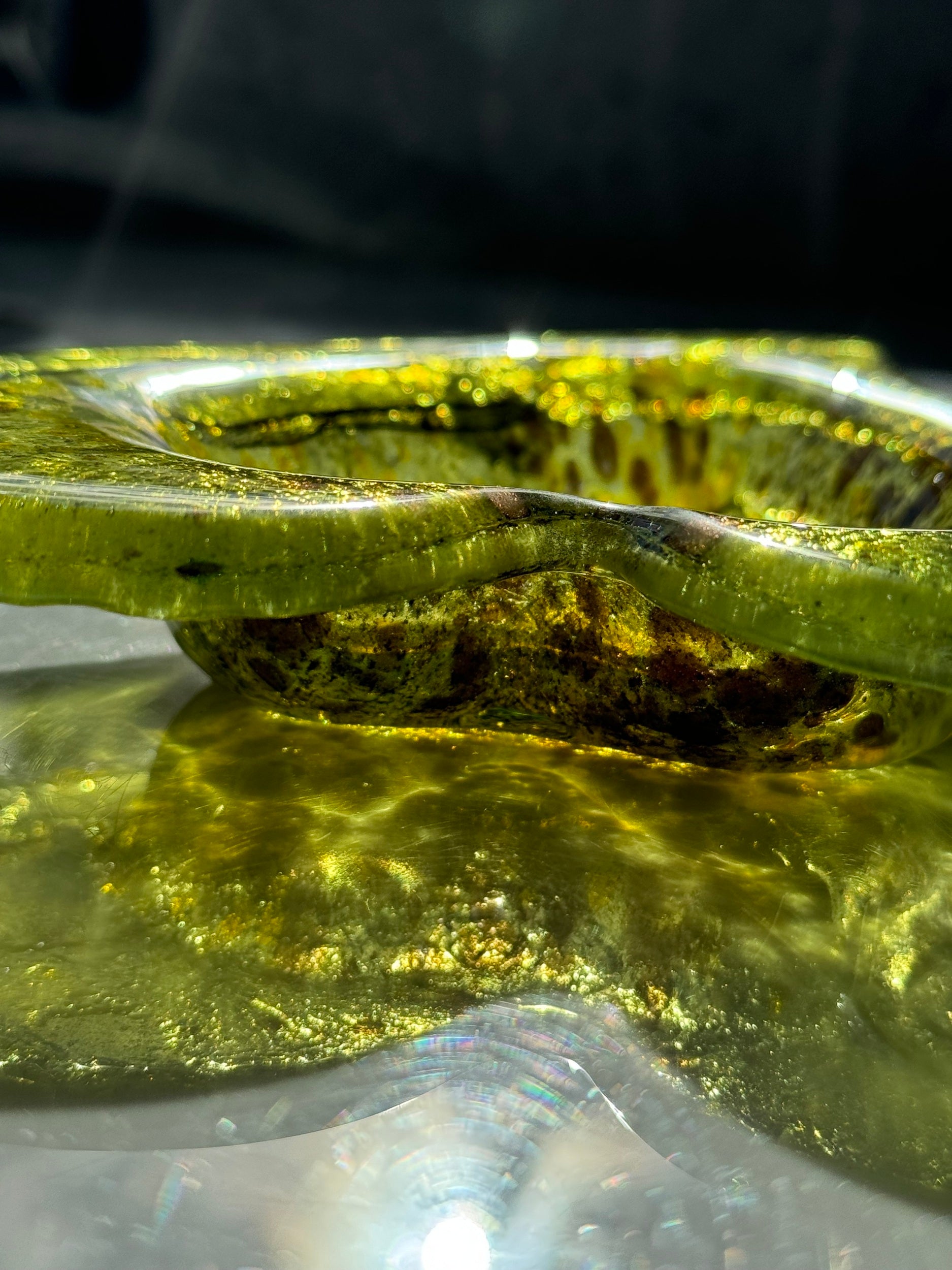 Citrus Heart Tealight Dish