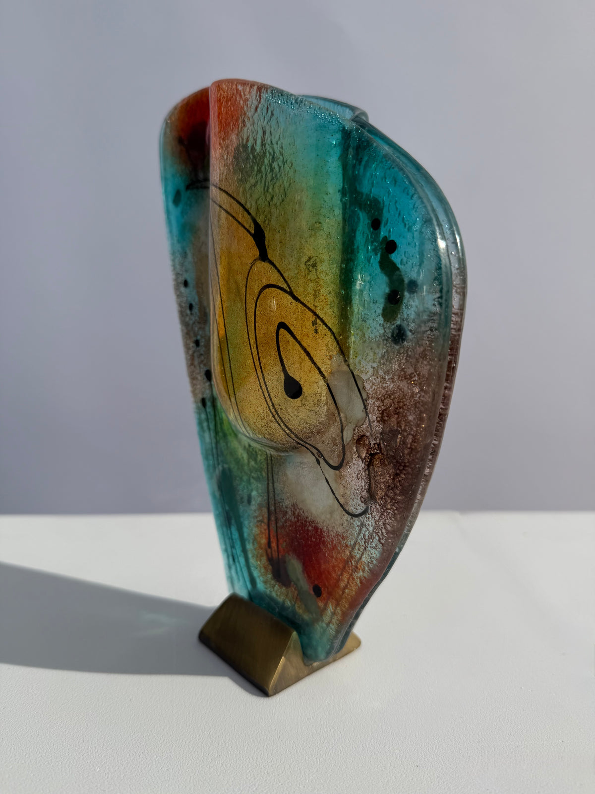 Mediterranean Mini Oval Vase