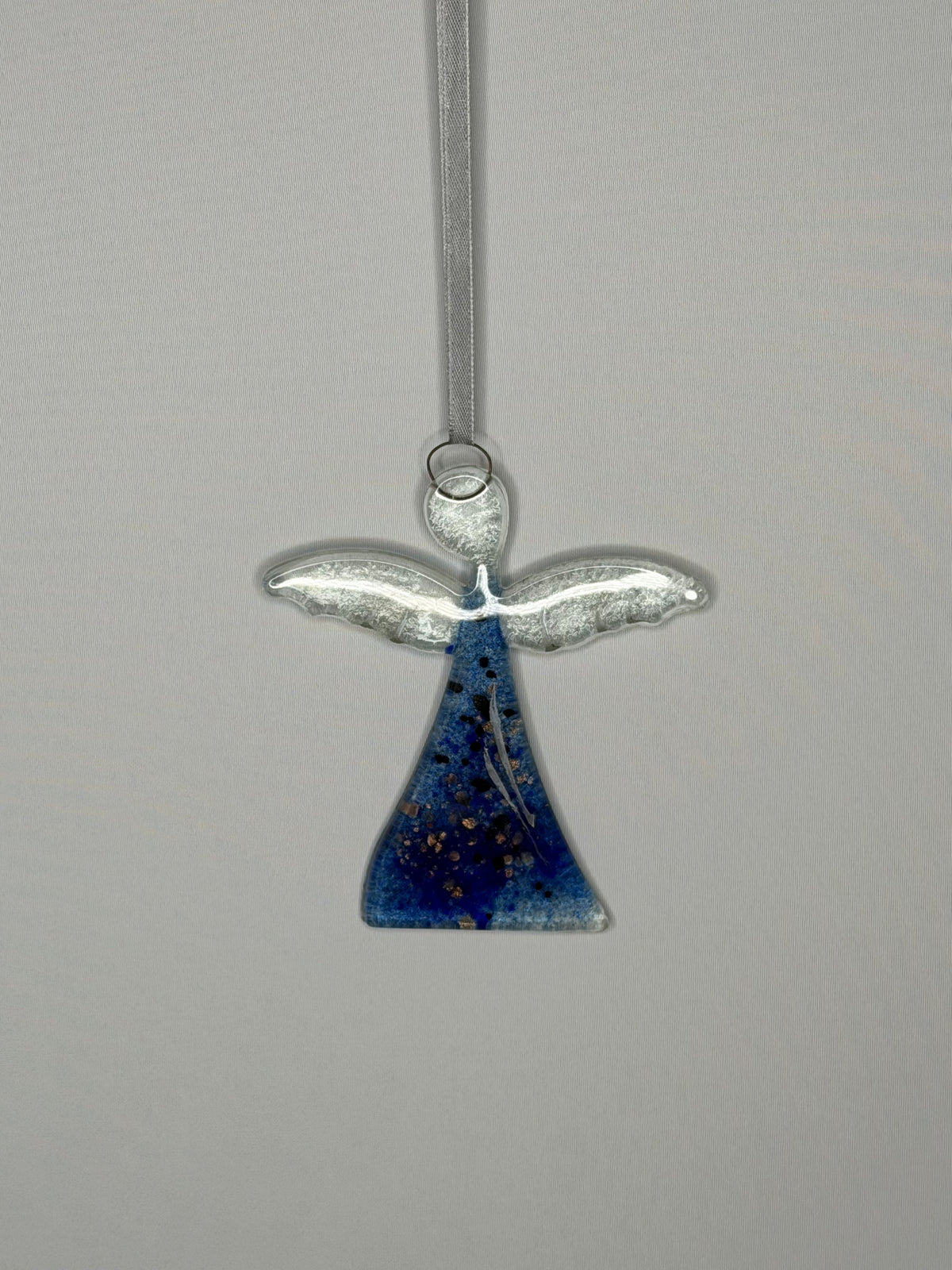 Angel - Blue & Platinum (Hanging Decoration)