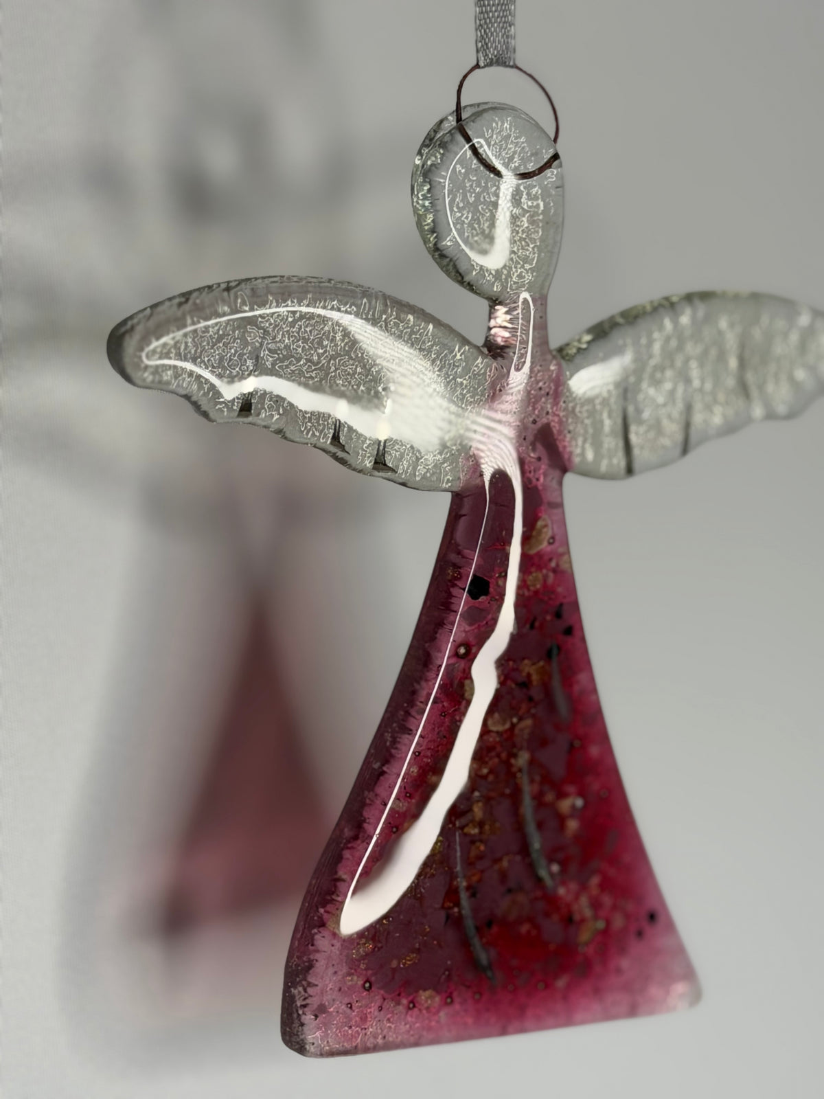 Angel - Rose & Platinum (Hanging Decoration)
