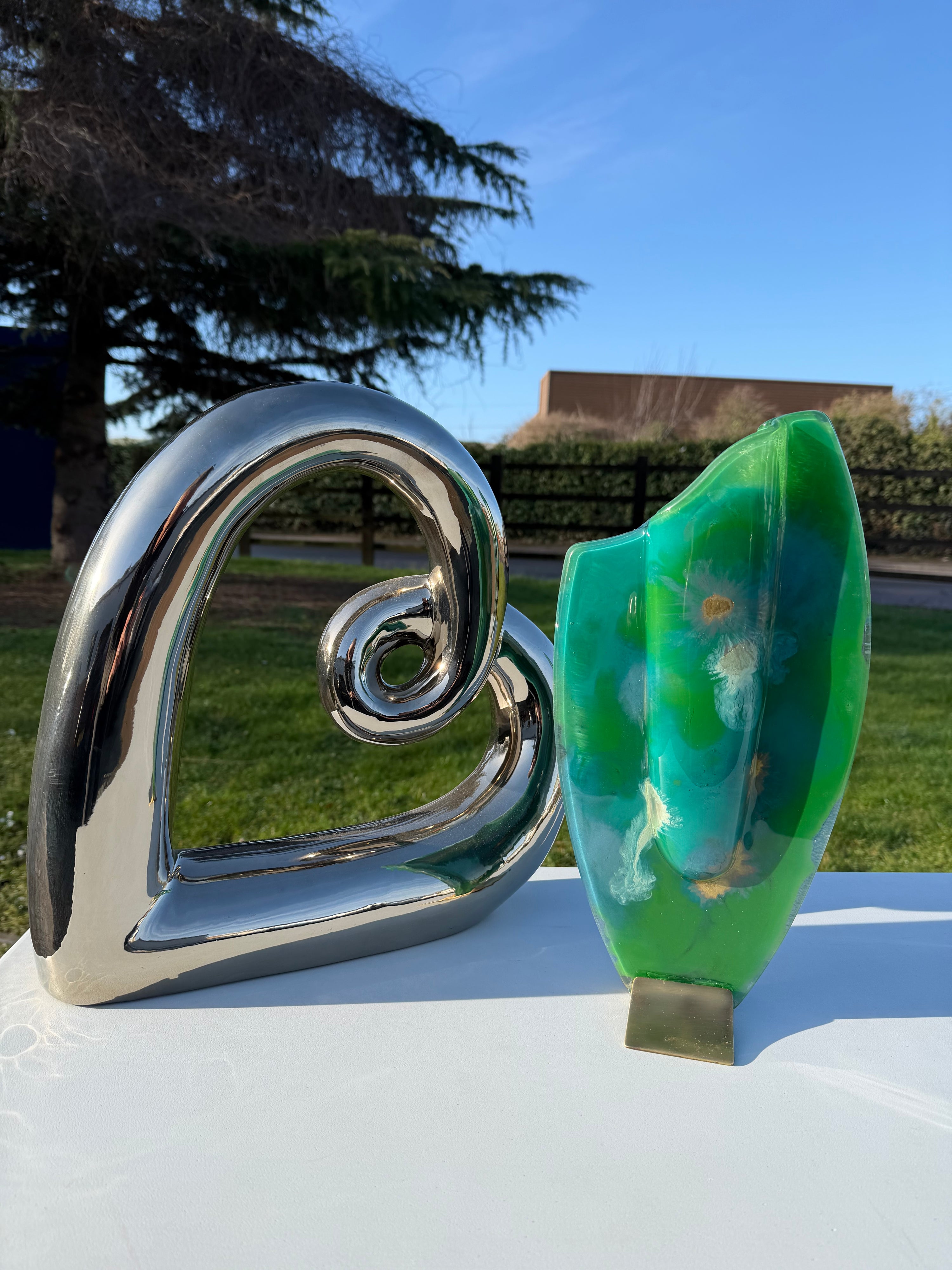 Sea Breeze Oval Vase