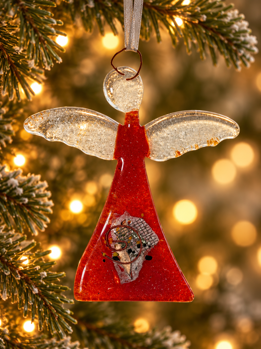 Angel - Opera Red (Hanging Decoration)