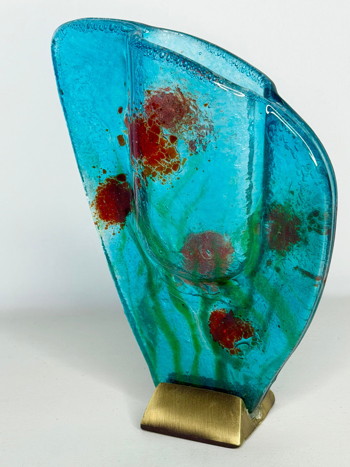 River Bank Mini Oval Vase