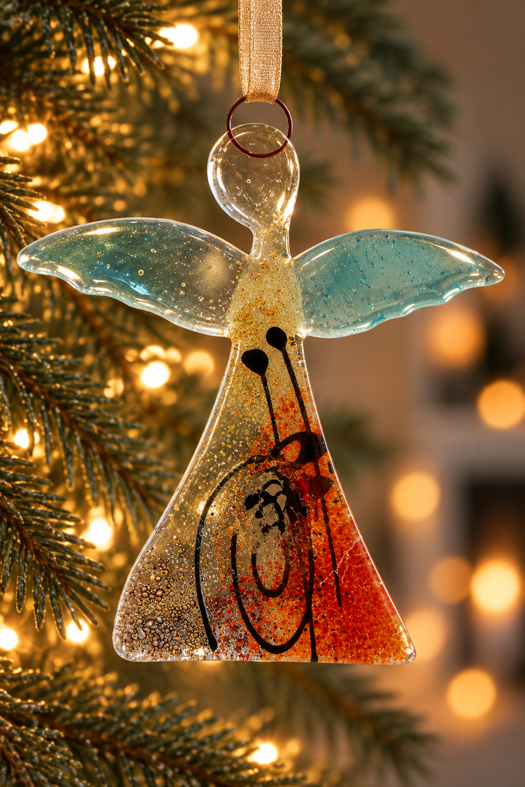 Angel - Mediterranean (Hanging Decoration)