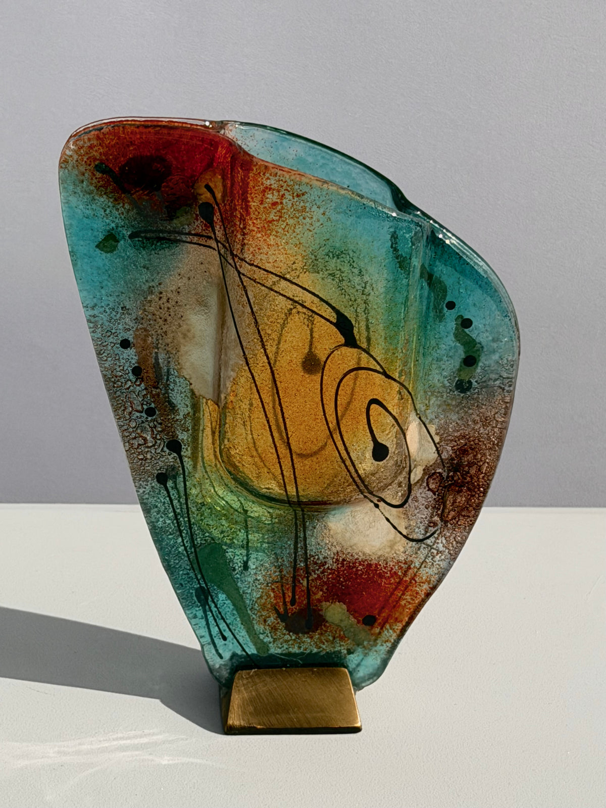 Mediterranean Mini Oval Vase