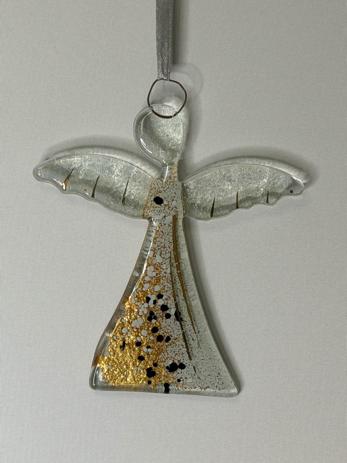 Angel - Golden Frost (Hanging Decoration)