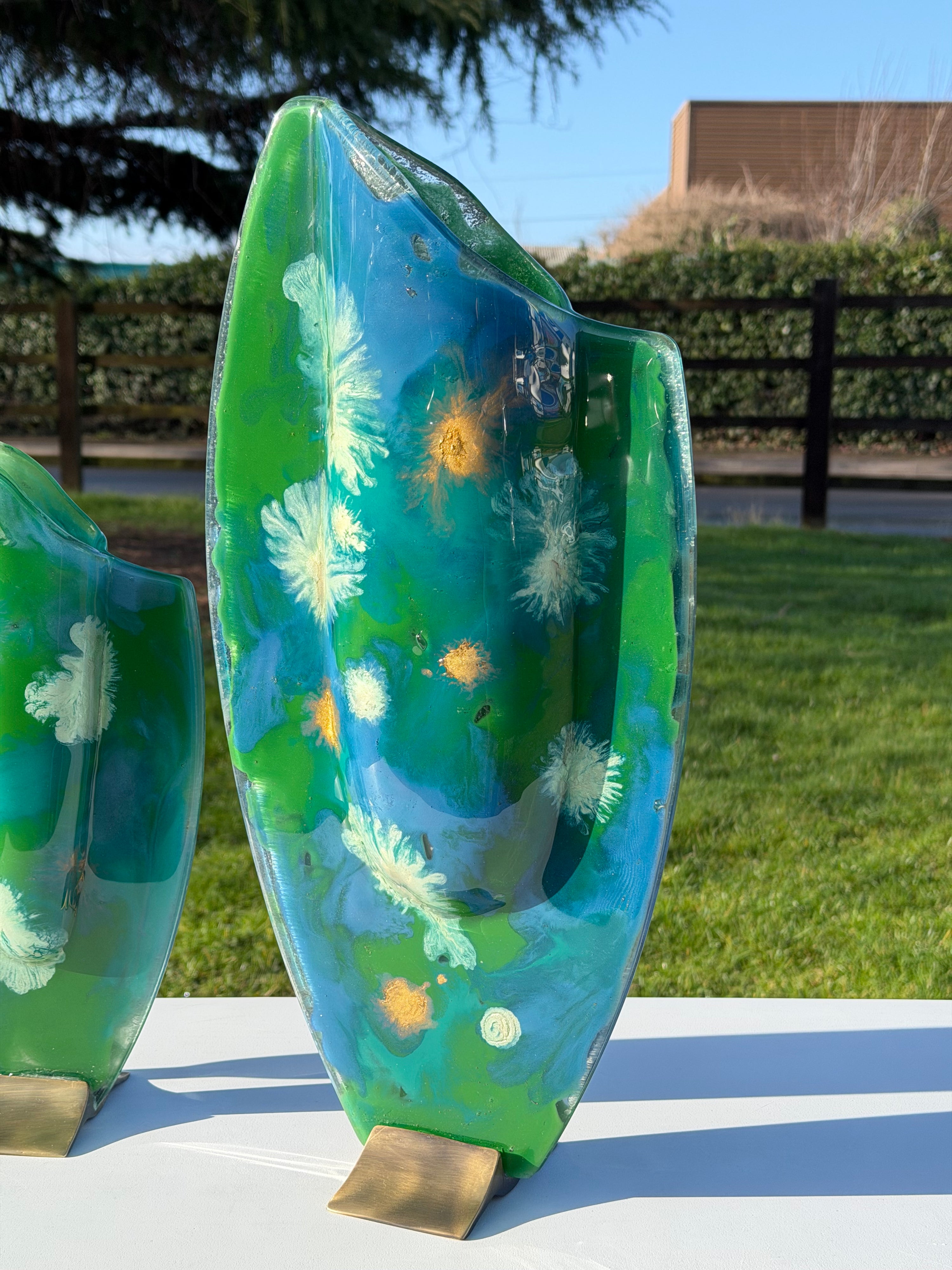 Sea Breeze Oval Vase