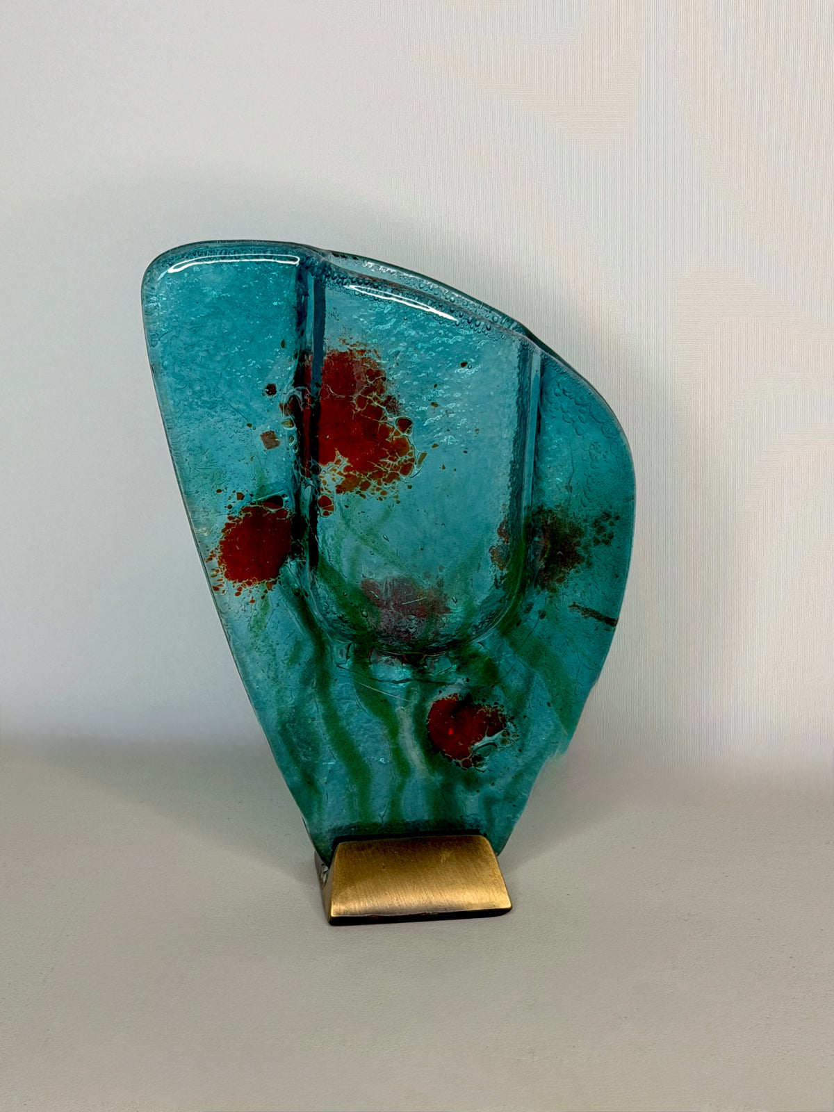 River Bank Mini Oval Vase