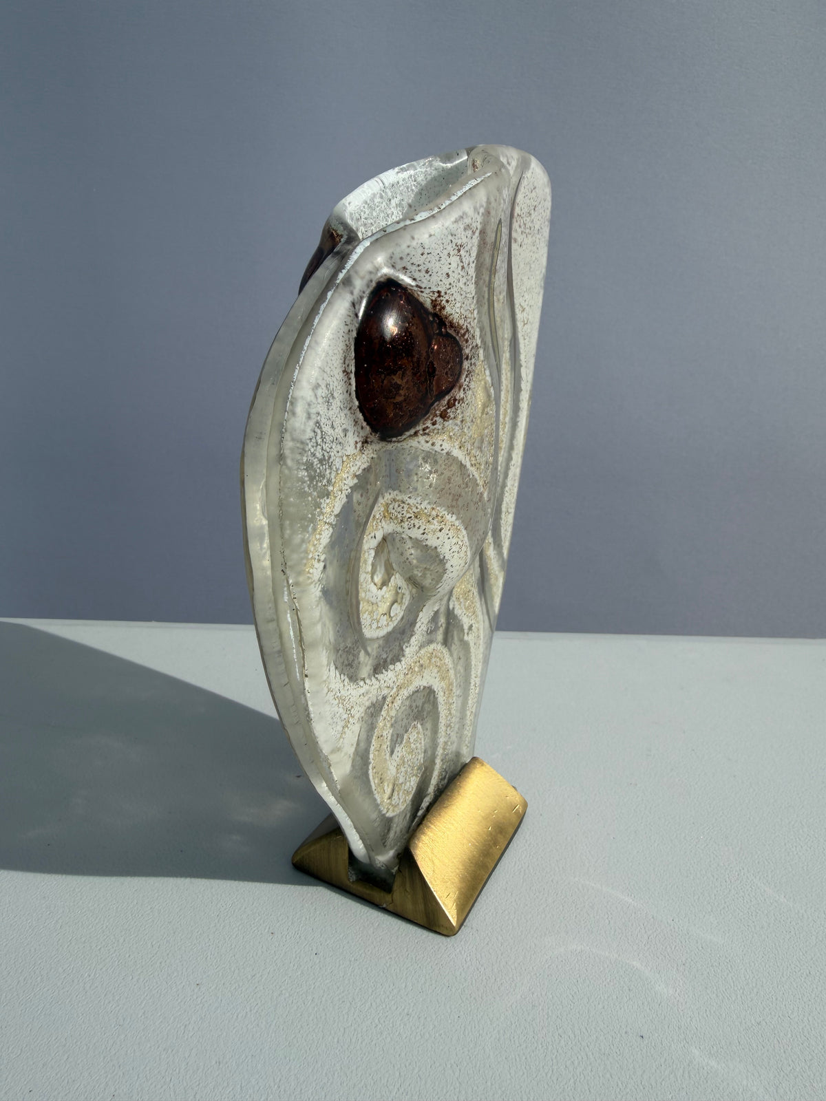 Crystal Mini Oval Vase