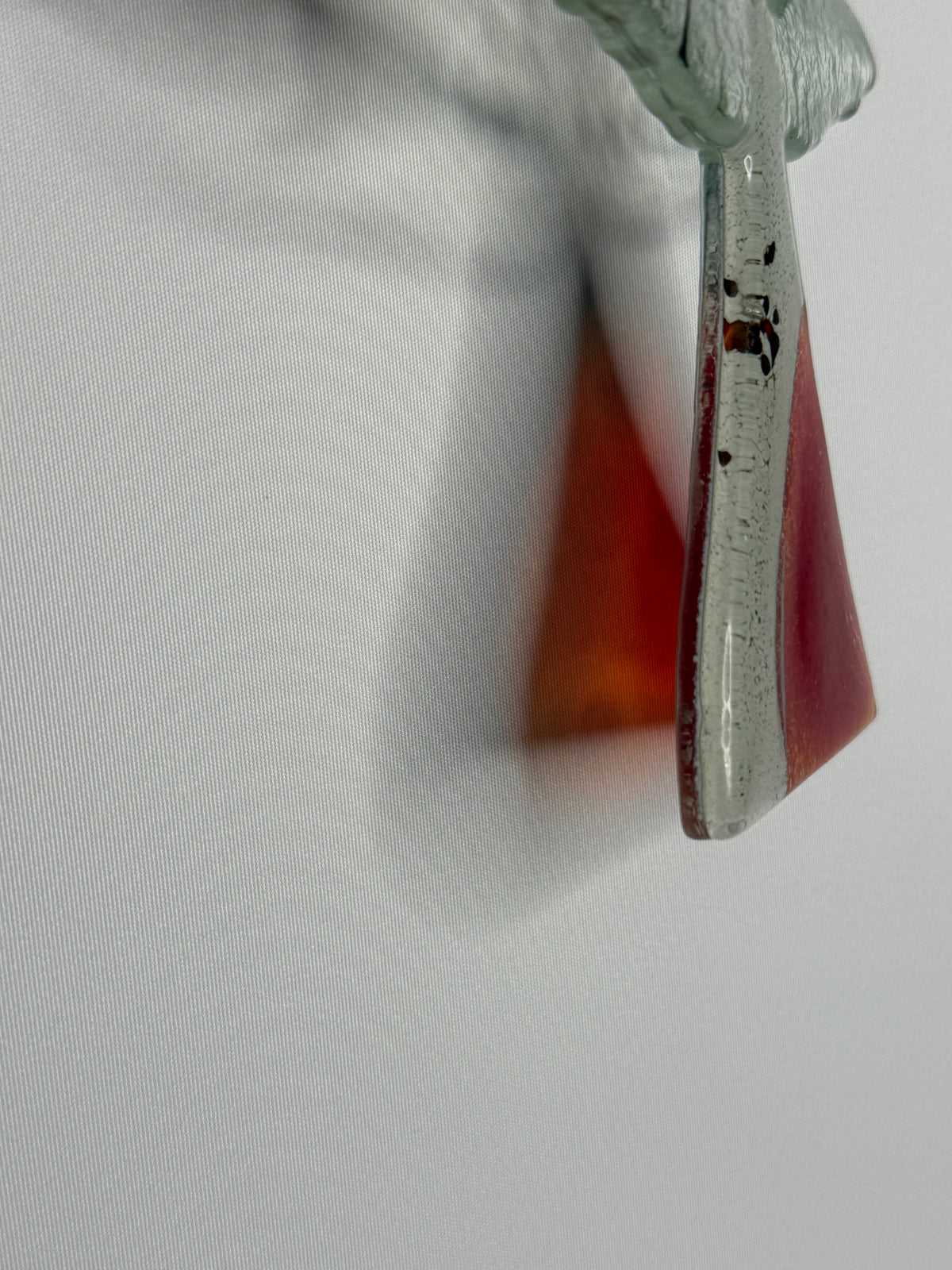 Red, White & Platinum Hanging Angel