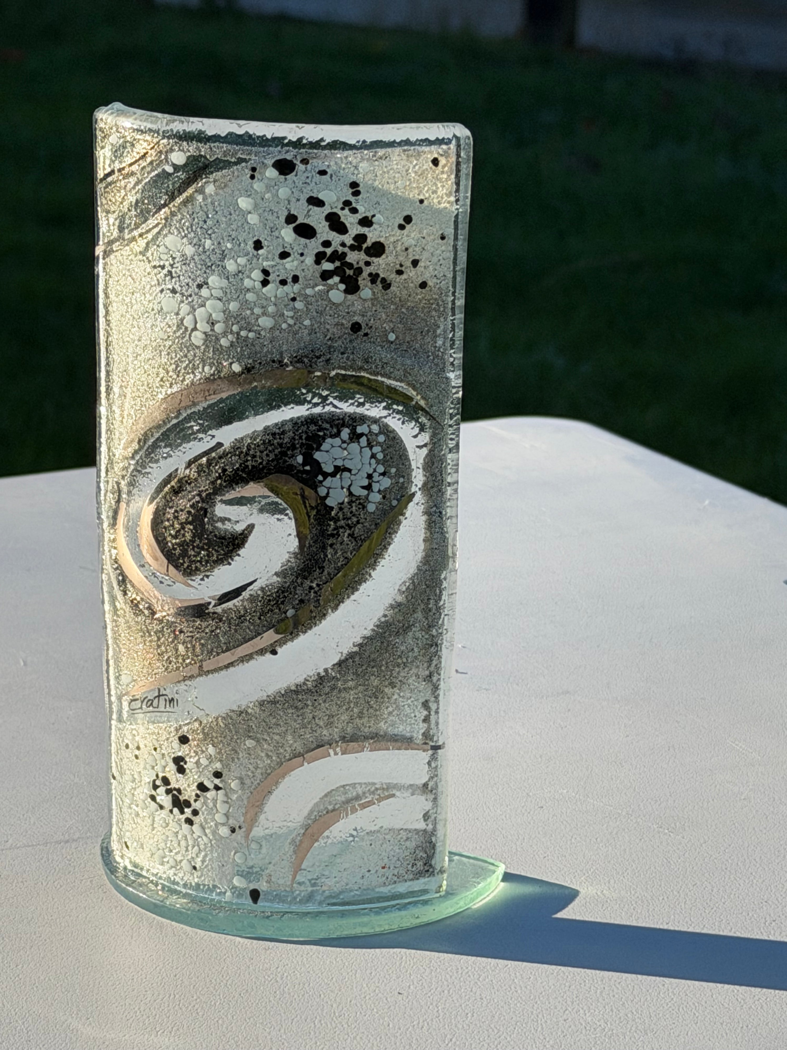 Platinum Tealight Holder (20cm x 10cm)