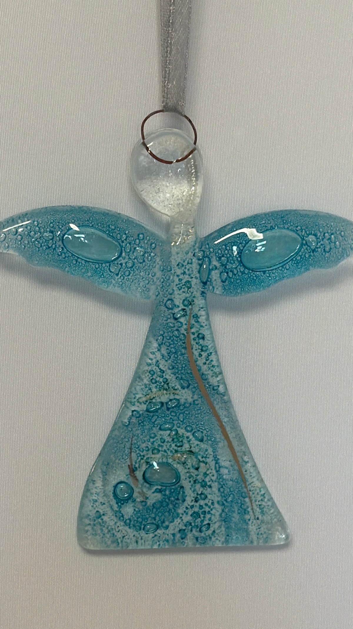 Angel - Crystal Aqua (Hanging Decoration)