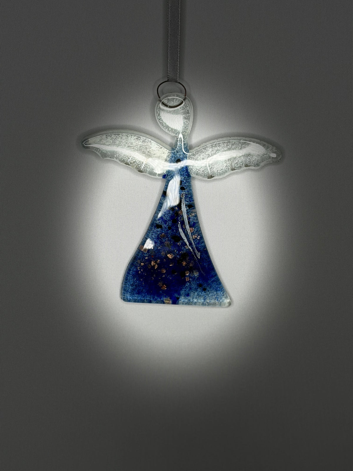 Angel - Blue & Platinum (Hanging Decoration)