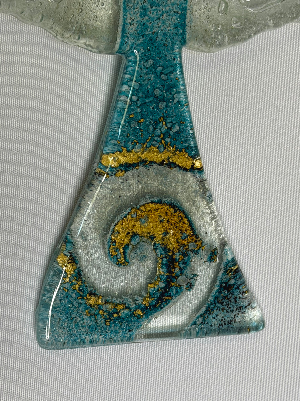 Angel - Blue & Gold (Hanging Decoration)