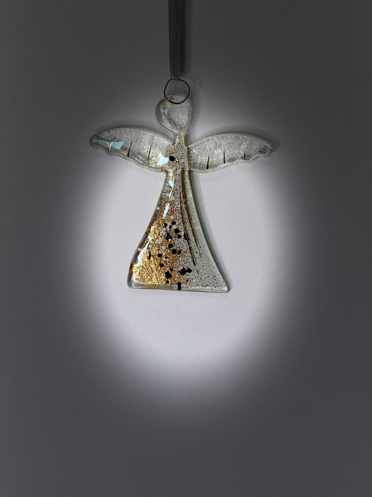 Angel - Golden Frost (Hanging Decoration)