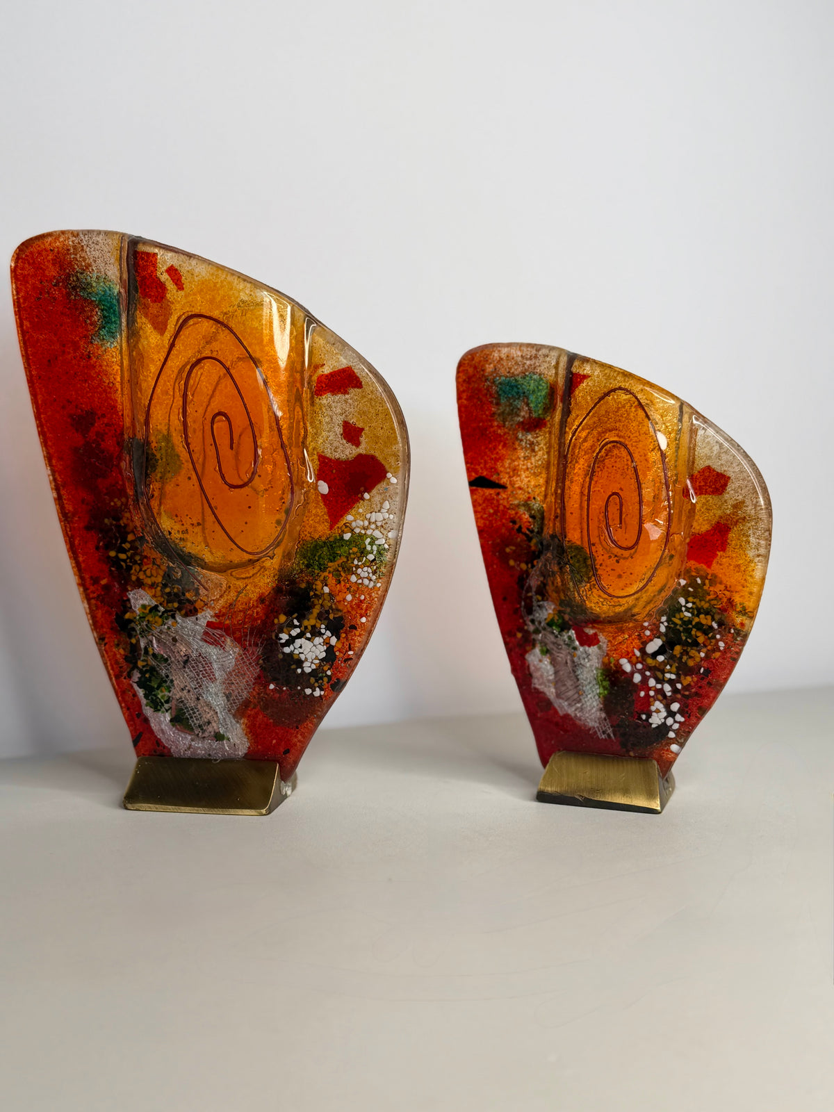 Tricolore Mini Oval Vase