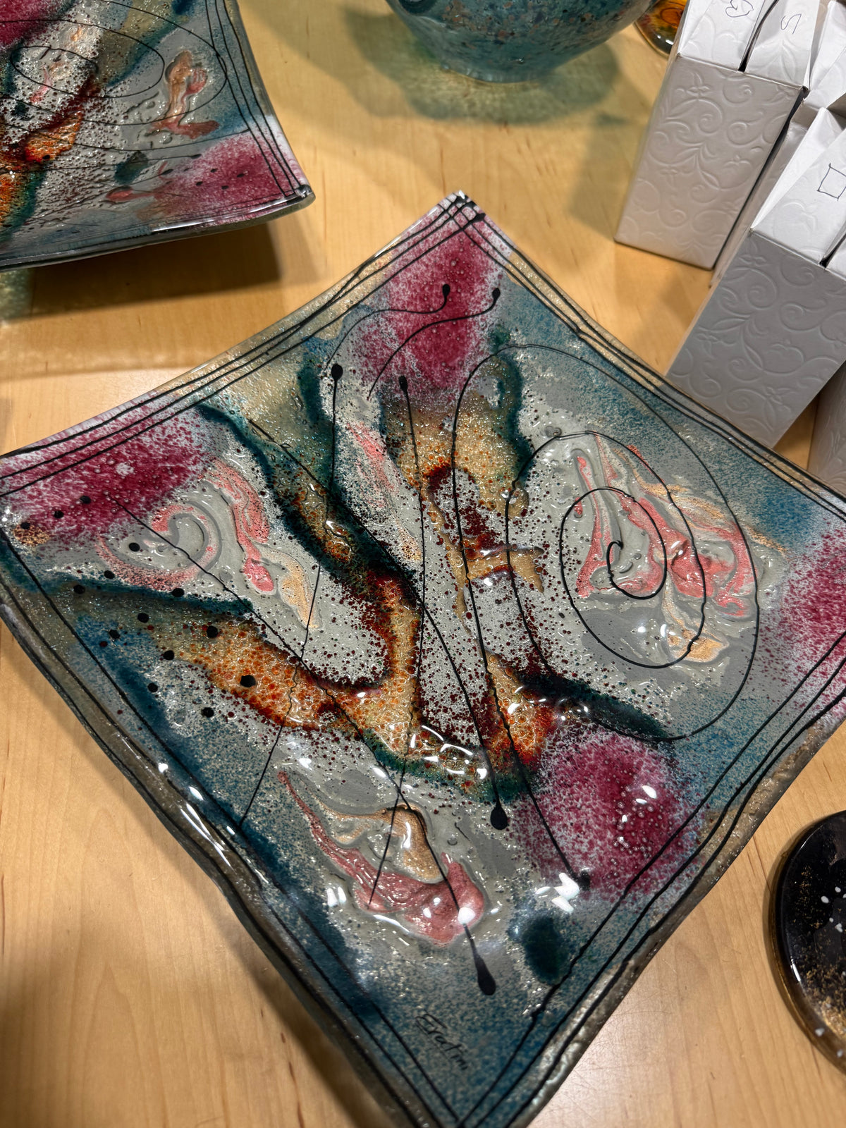 Galaxy Square Plate