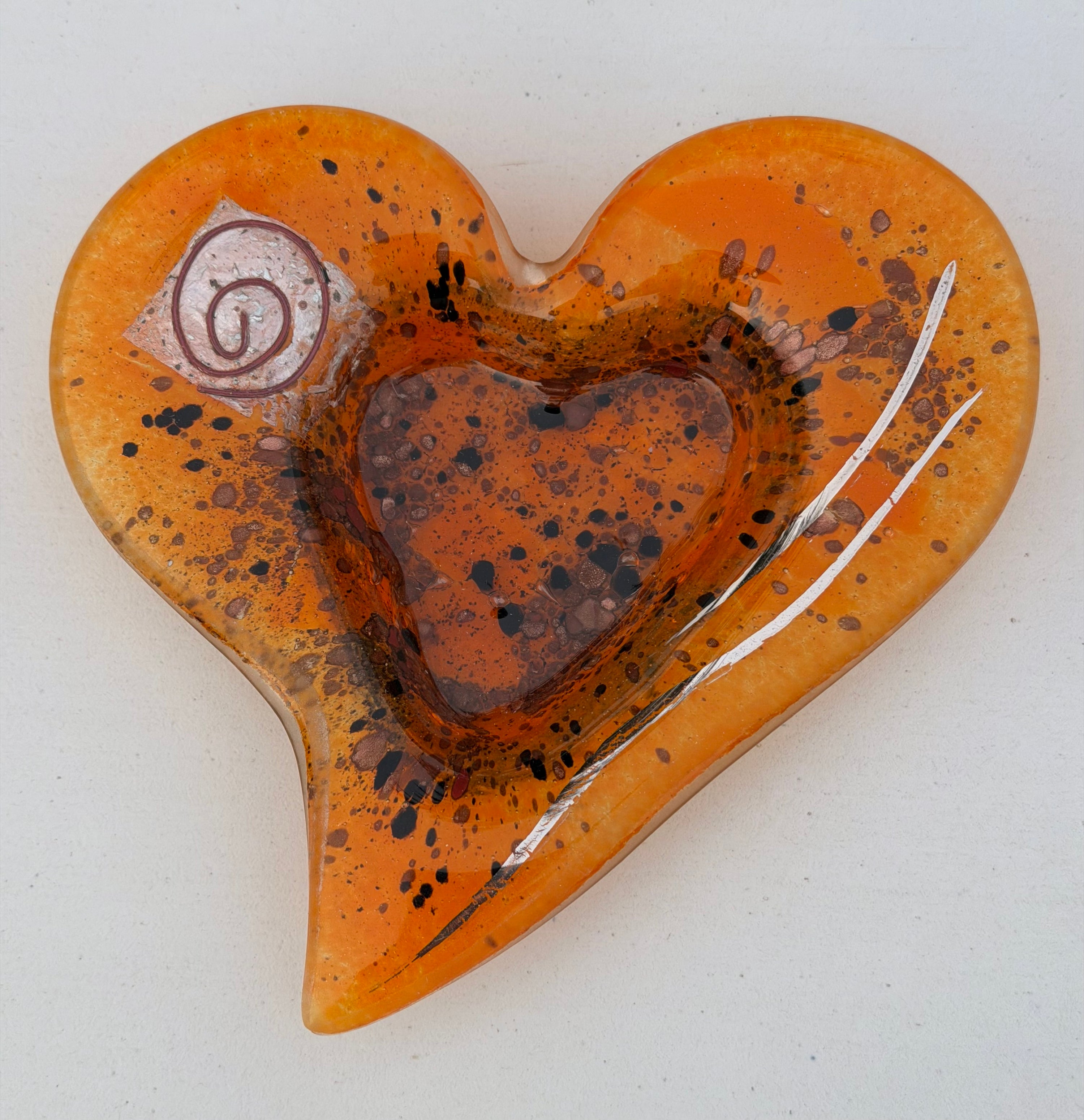 Satsuma Heart Tealight Dish