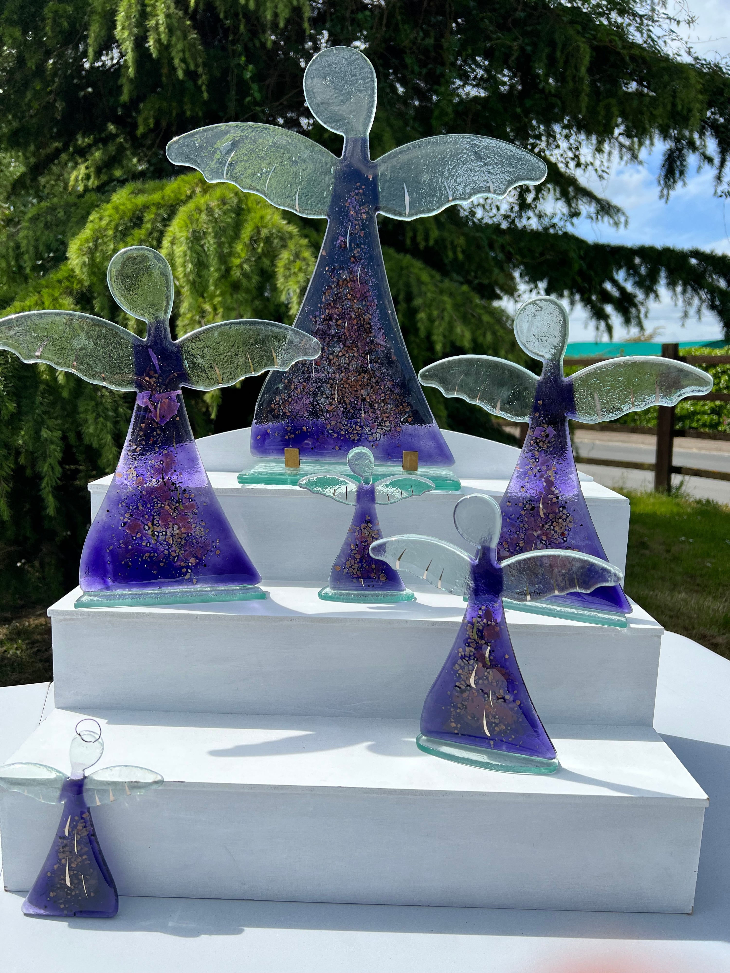 Angel - Mauve & Platinum