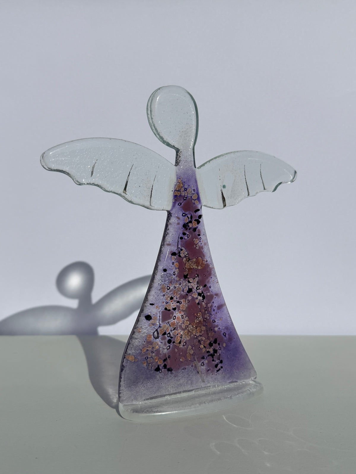 Angel - Mauve & Platinum
