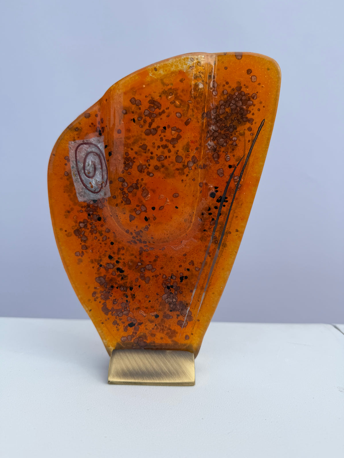 Satsuma Mini Oval Vase