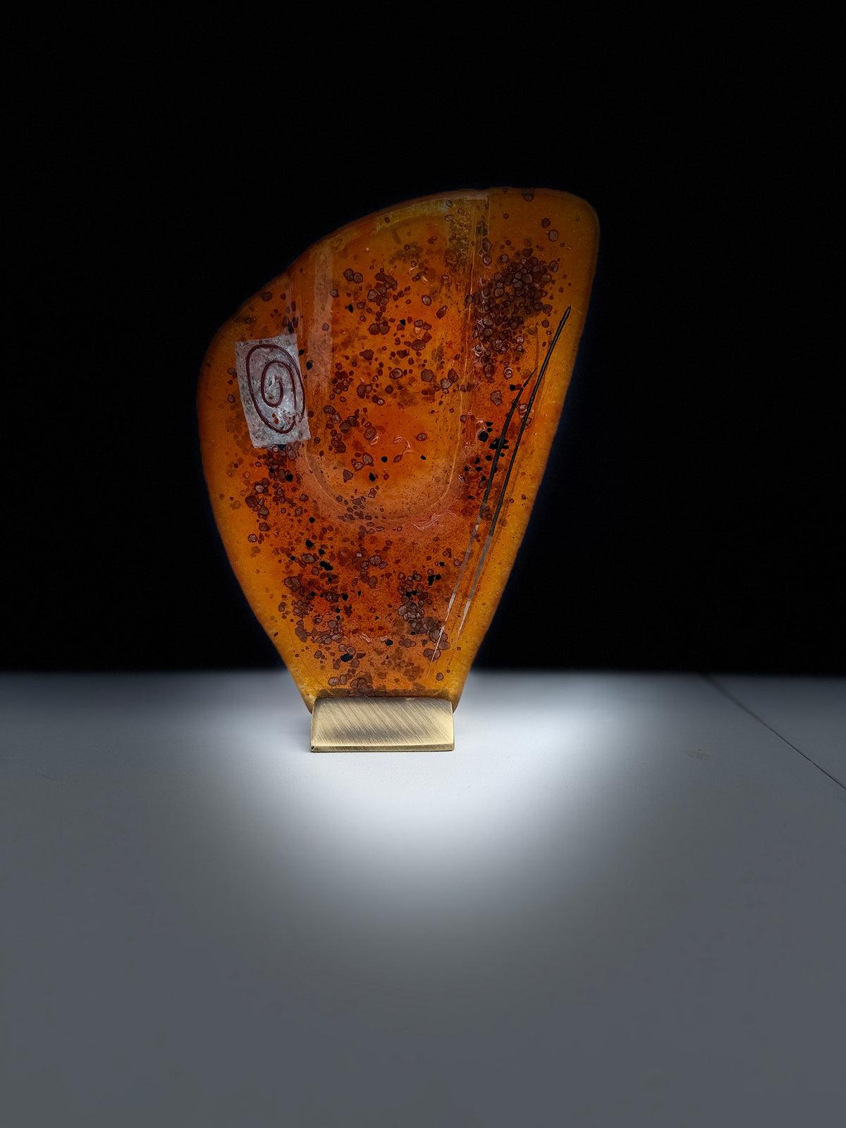 Satsuma Mini Oval Vase