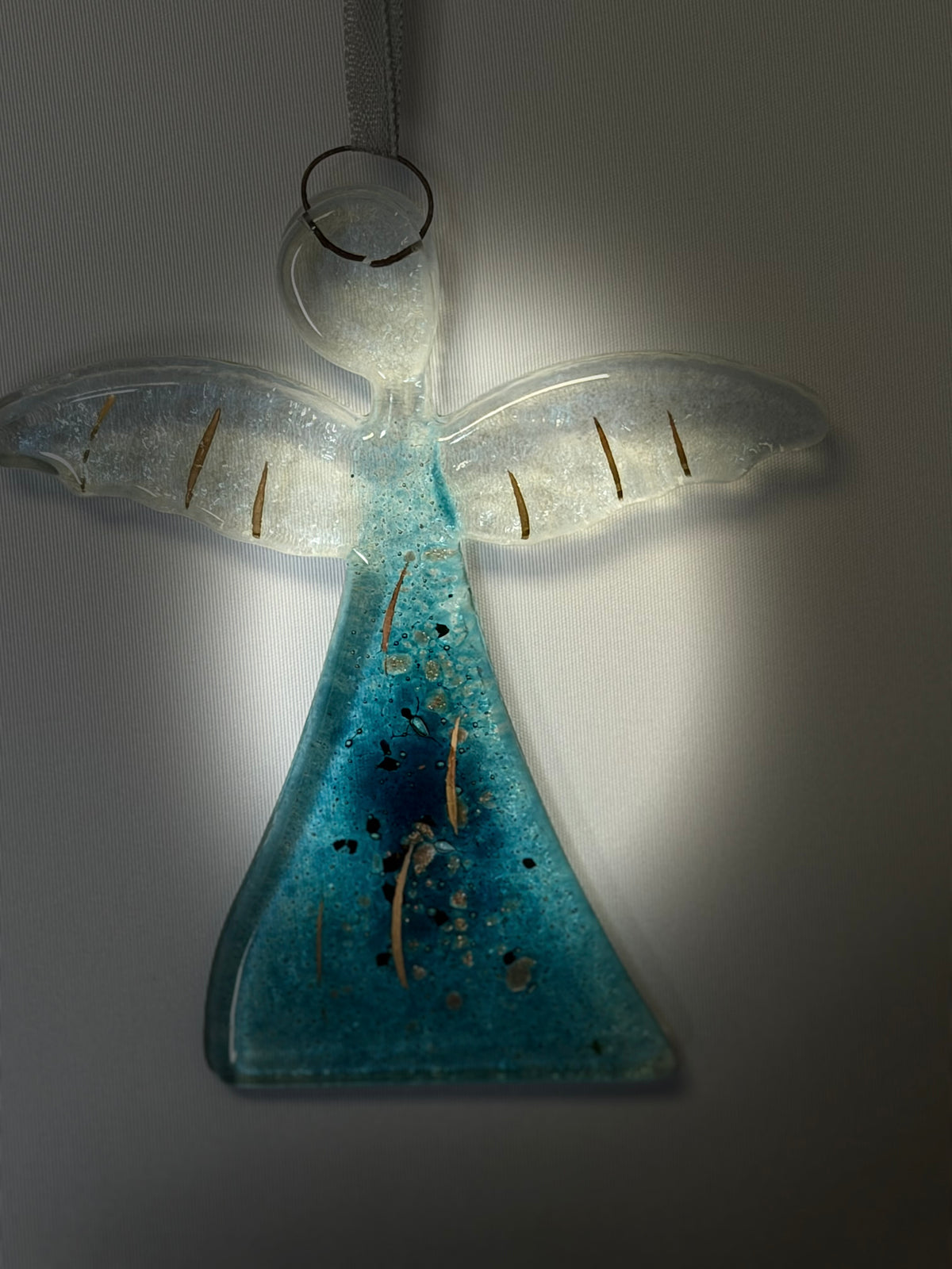Angel - Aqua  (Hanging Decoration)