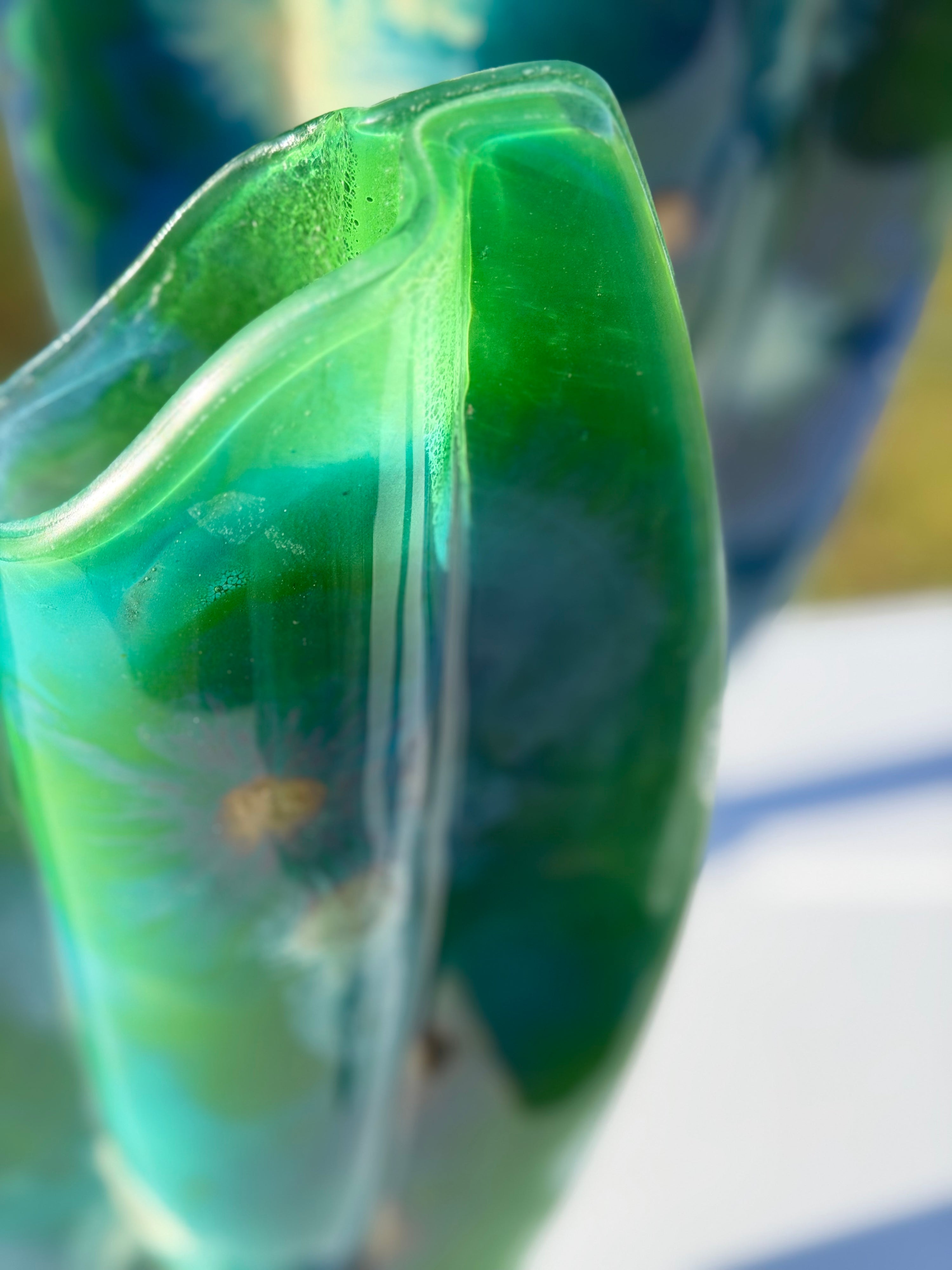 Sea Breeze Oval Vase