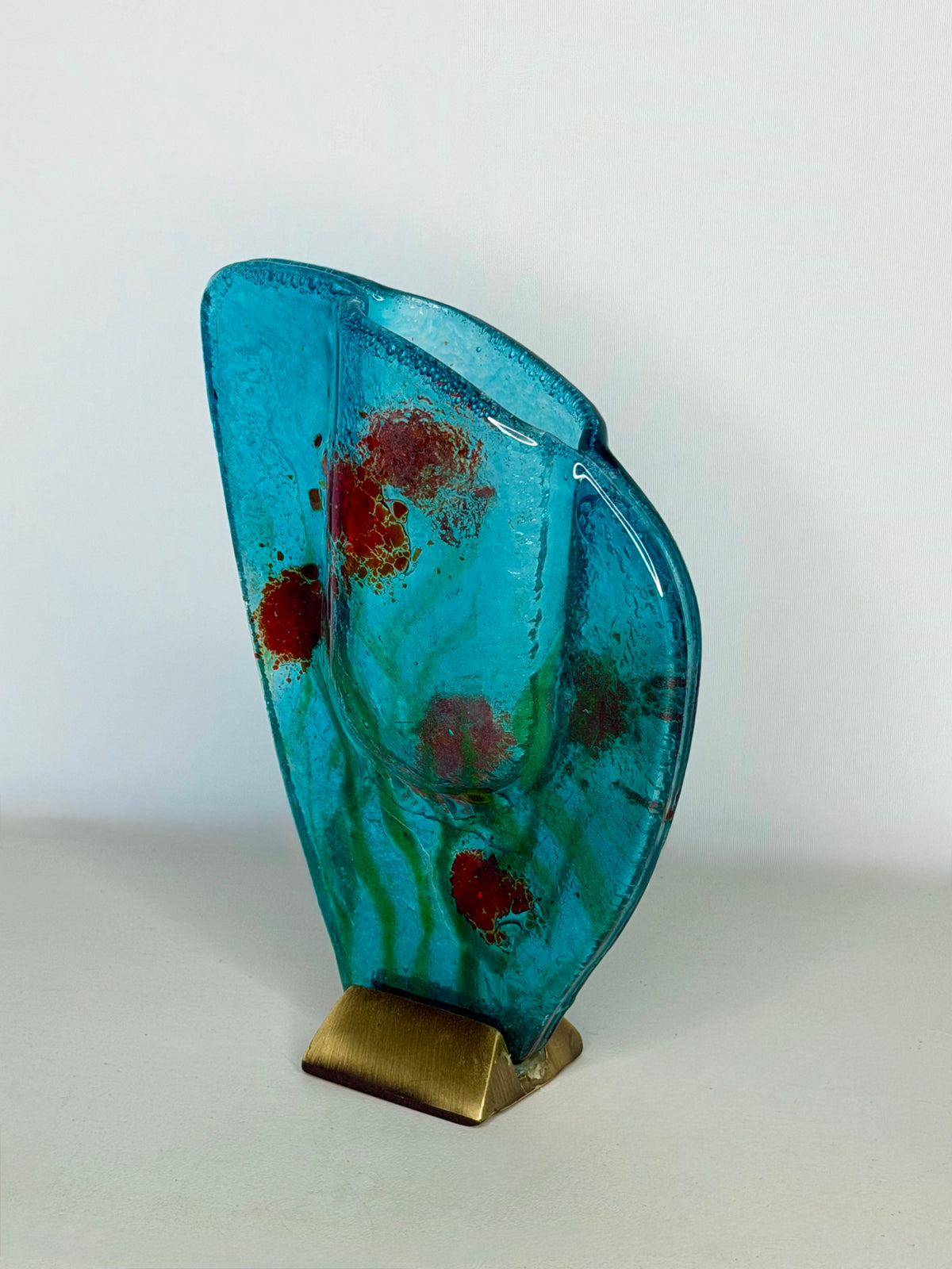 River Bank Mini Oval Vase