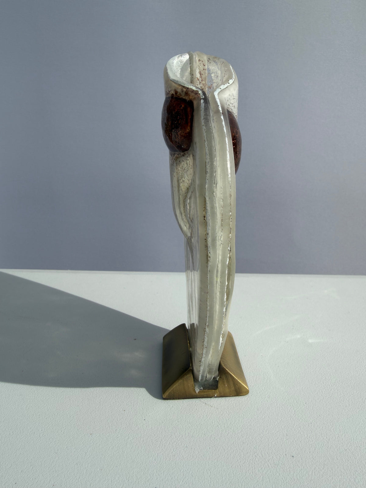 Crystal Mini Oval Vase