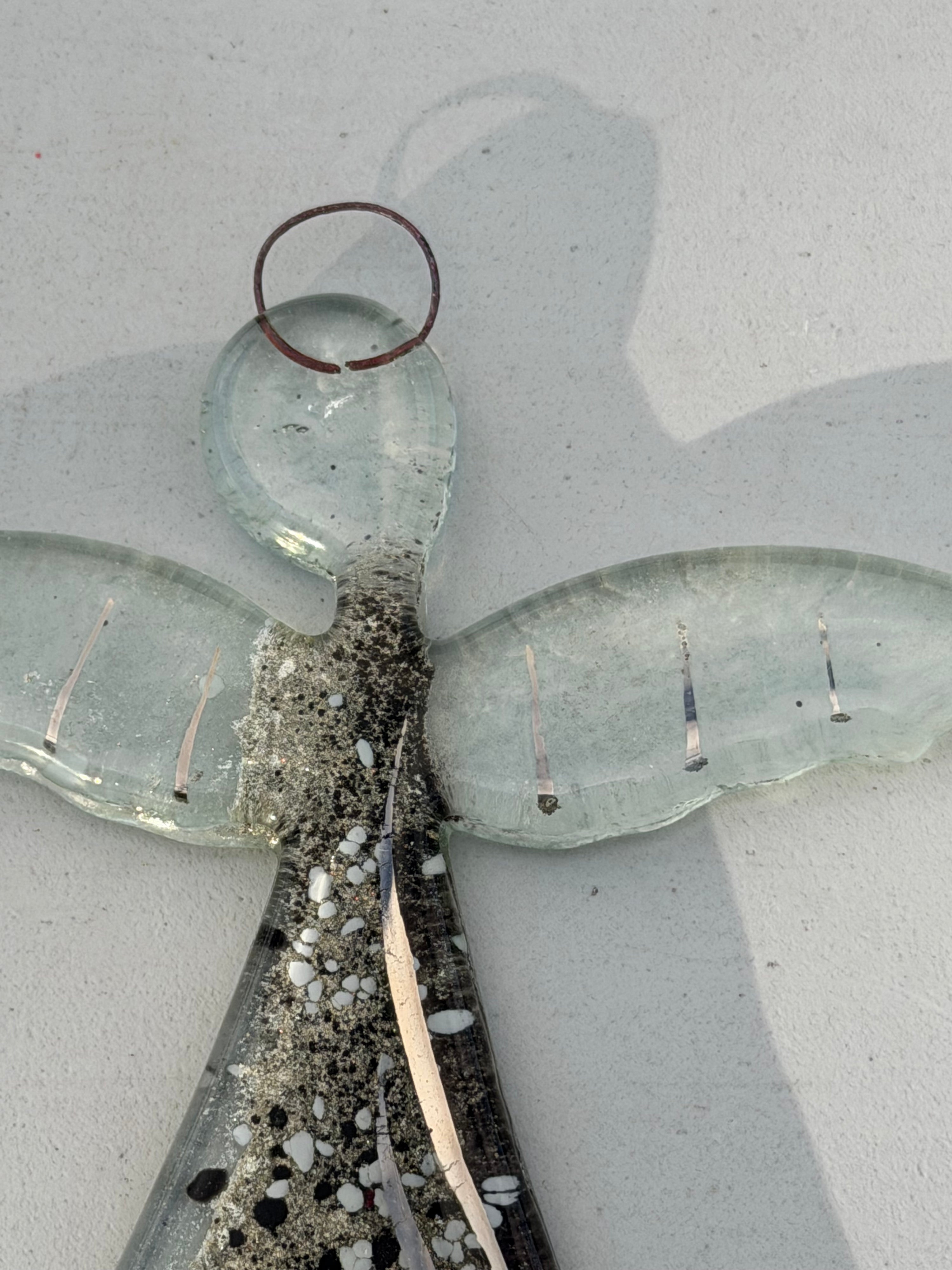 Angel - Silver, Grey & Platinum (Hanging Decoration)