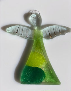 Angel - All Green (Hanging Decoration)