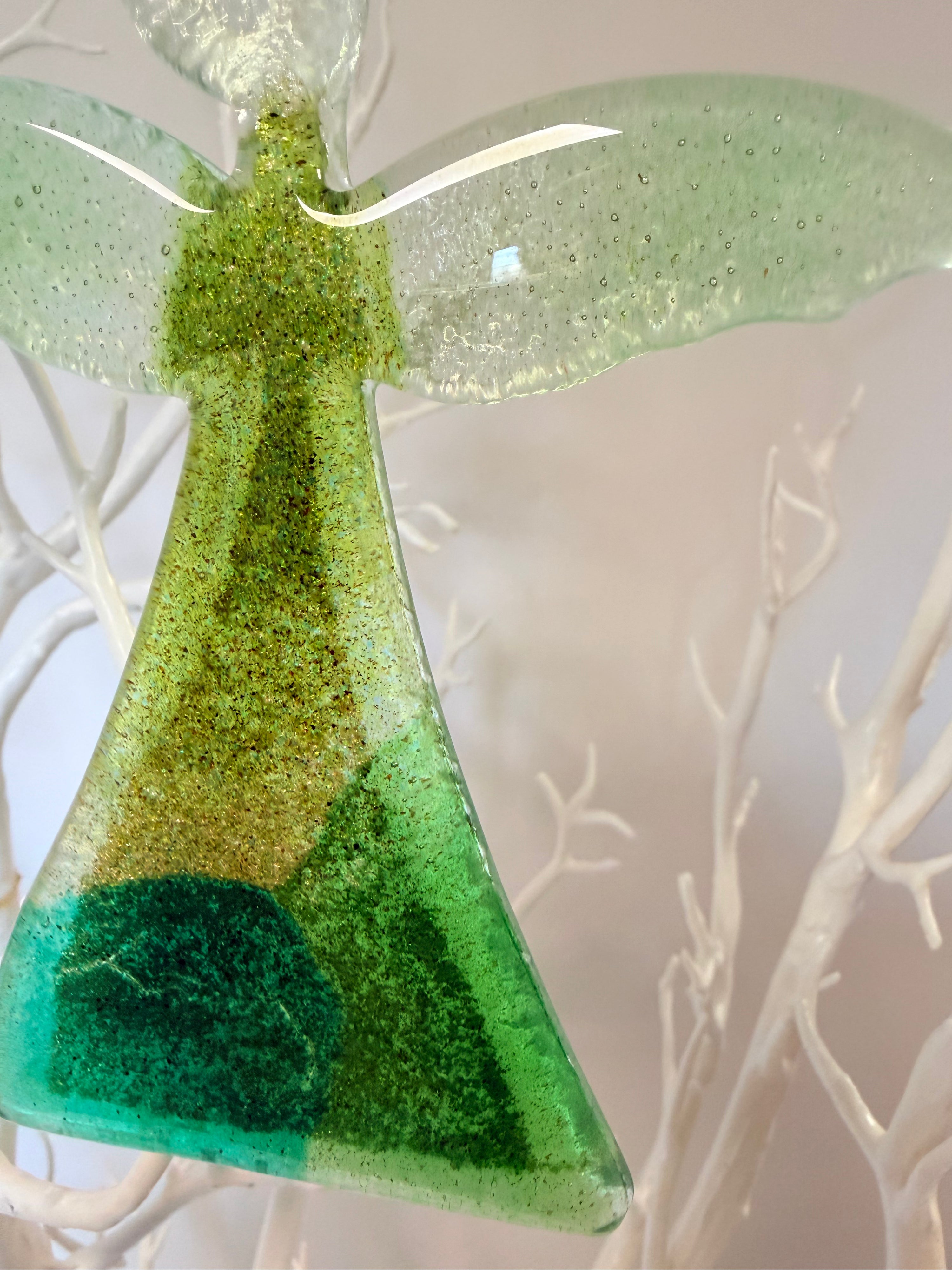 Angel - All Green (Hanging Decoration)