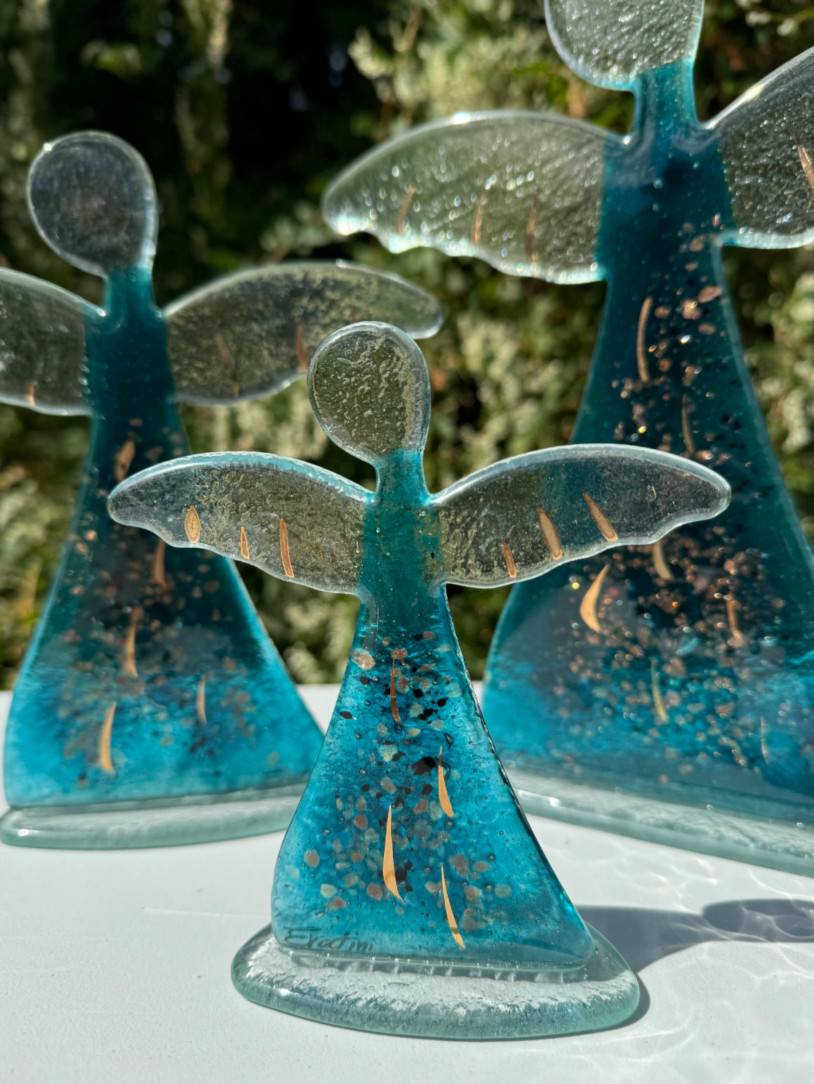 Angel - Aqua & Platinum