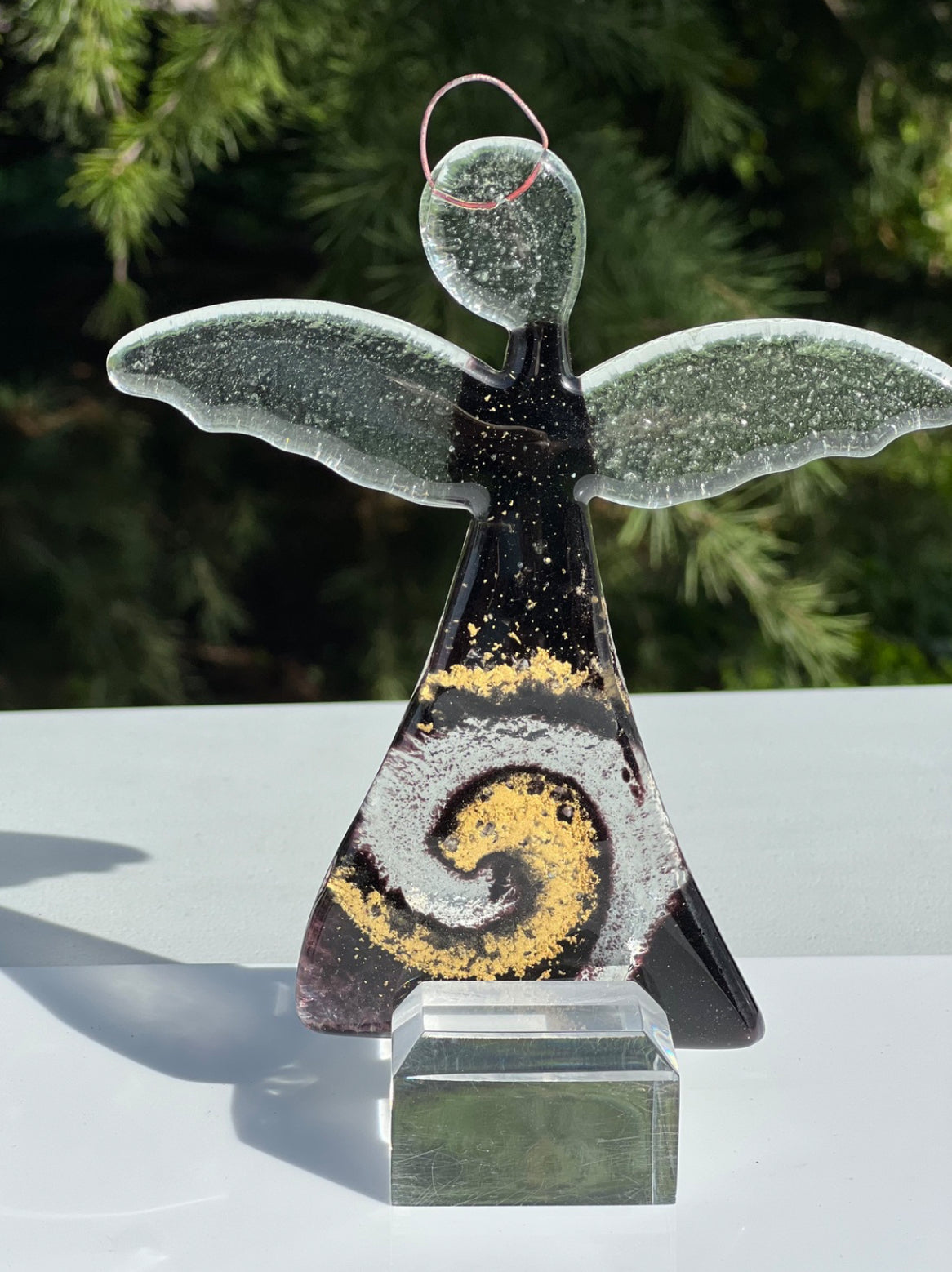 Angel - Nefeli Black & Gold (Hanging Decoration)